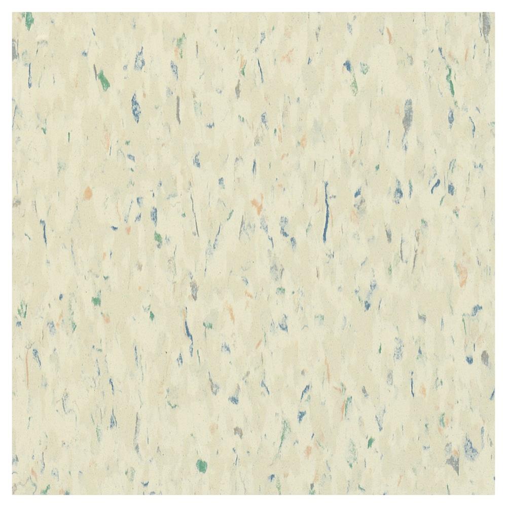 Armstrong Flooring Multicolor 12 In X 12 In Faire White Commercial Vct Tile At 2652