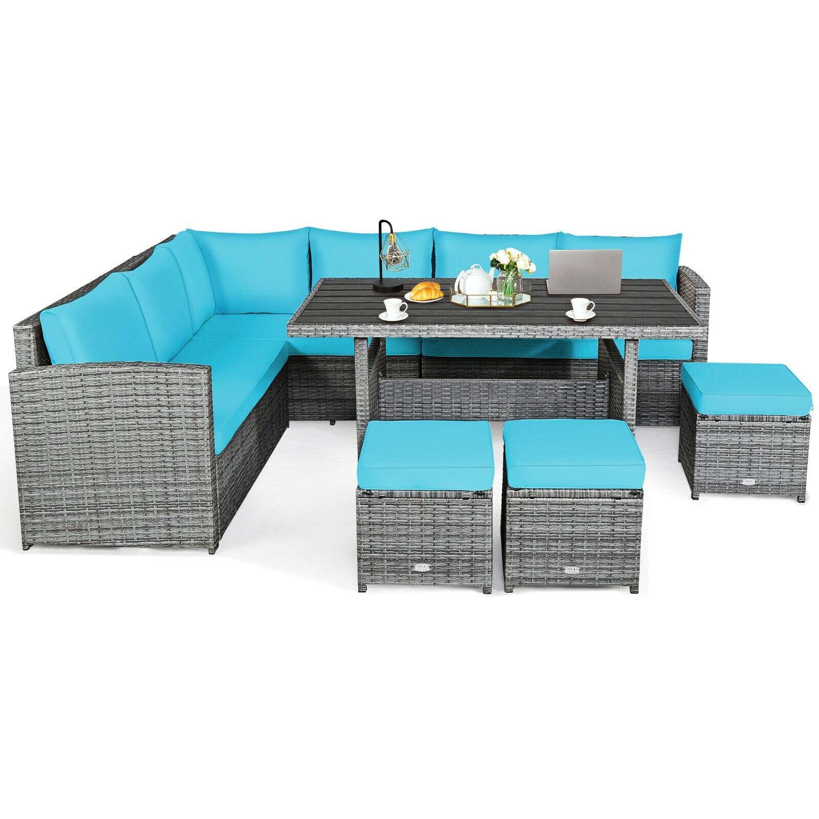 Slickblue D-CO-+UTC09176WH Patio-Sofas-Daybeds - View #7