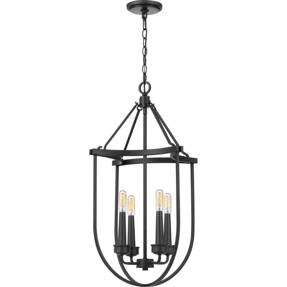 Quoizel MRG5204EK Mooring 4-Light Earth Black Transitional Damp Rated Chandelier