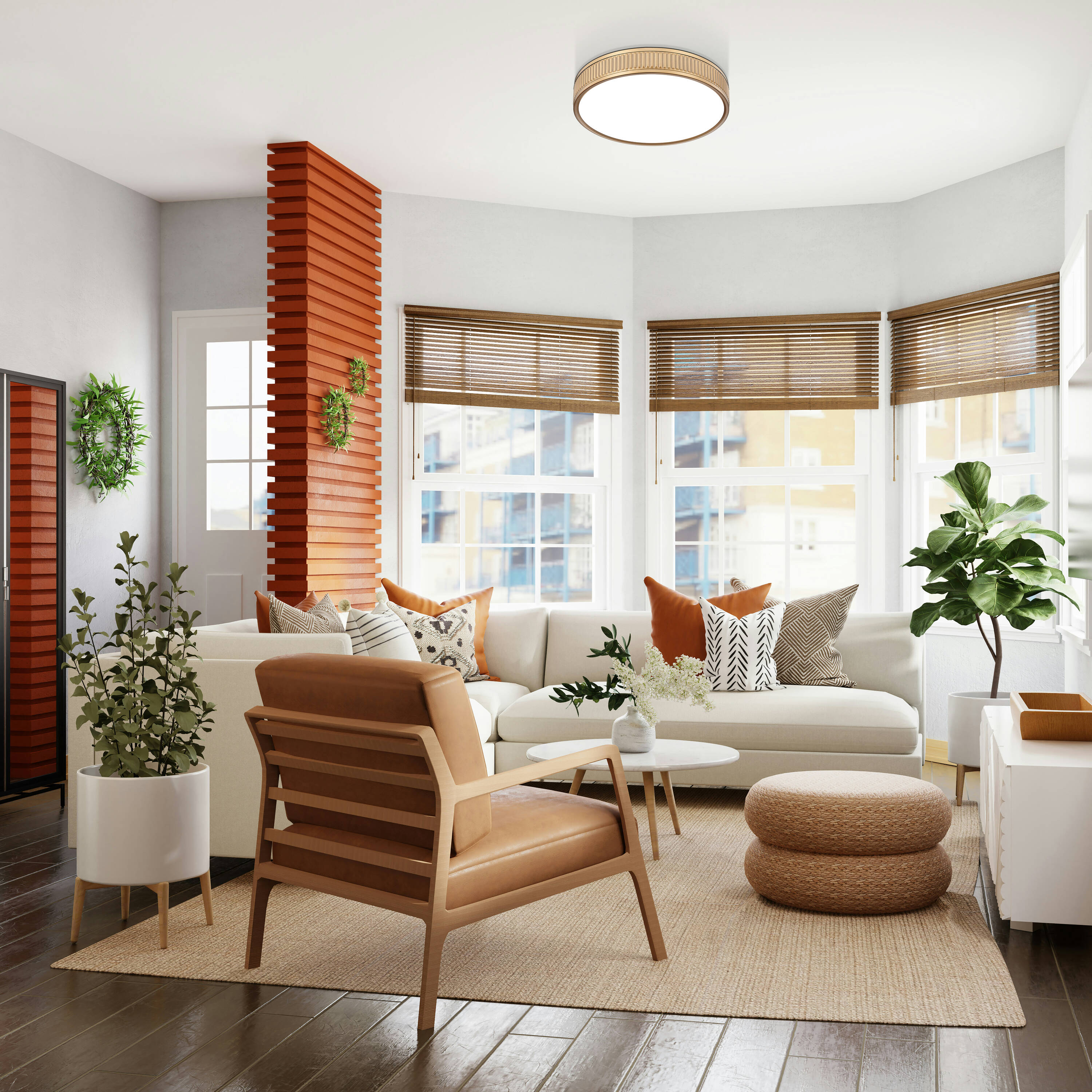 Z-Lite 1013F16-MGLD-LED flushmounts - View #3