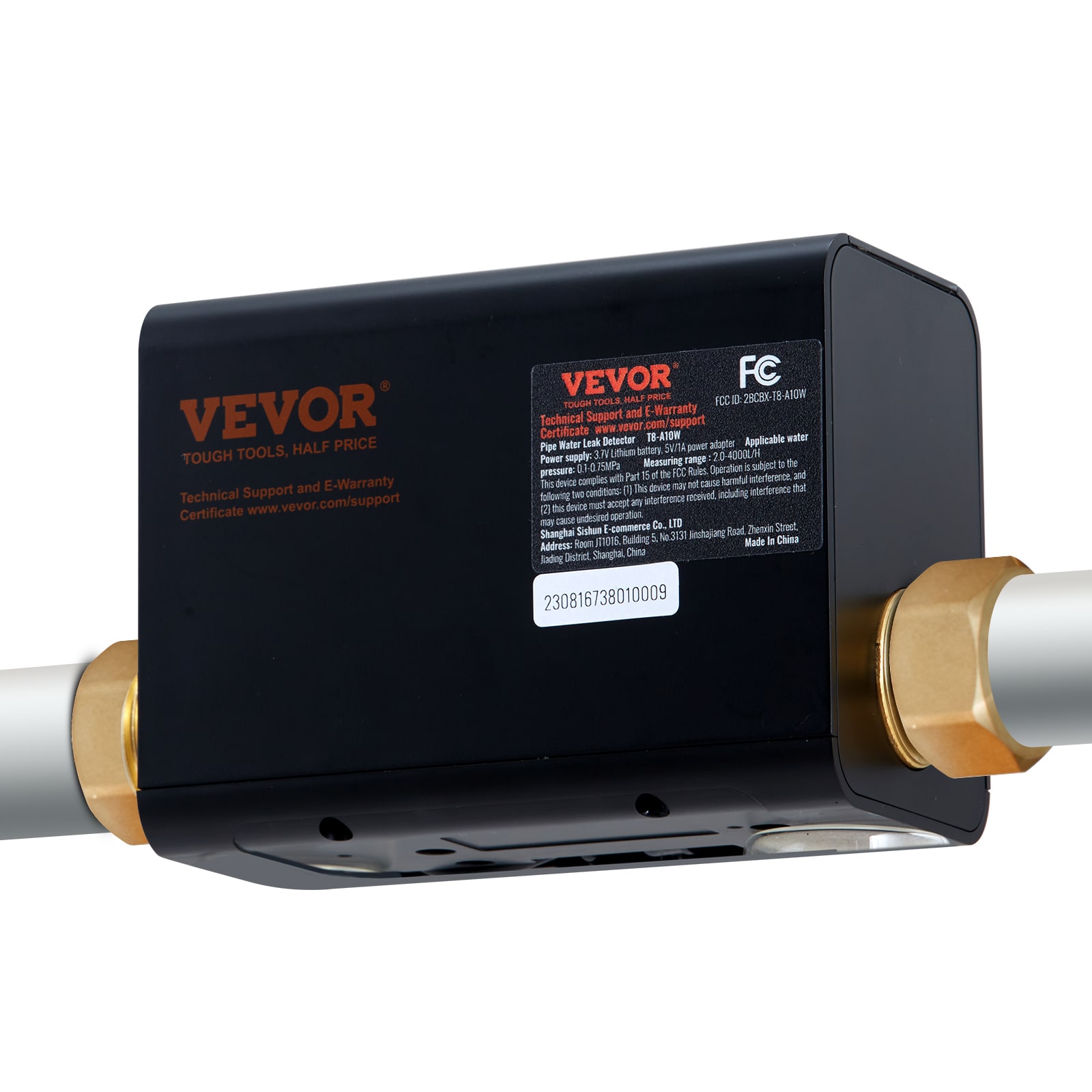 VEVOR Smart Water Monitor Auto Shutoff Leakage Detector Indoor/Outdoor  Smart Water Leak Detector with Automatic Shut-off Valve in the Water Leak  Detectors department at