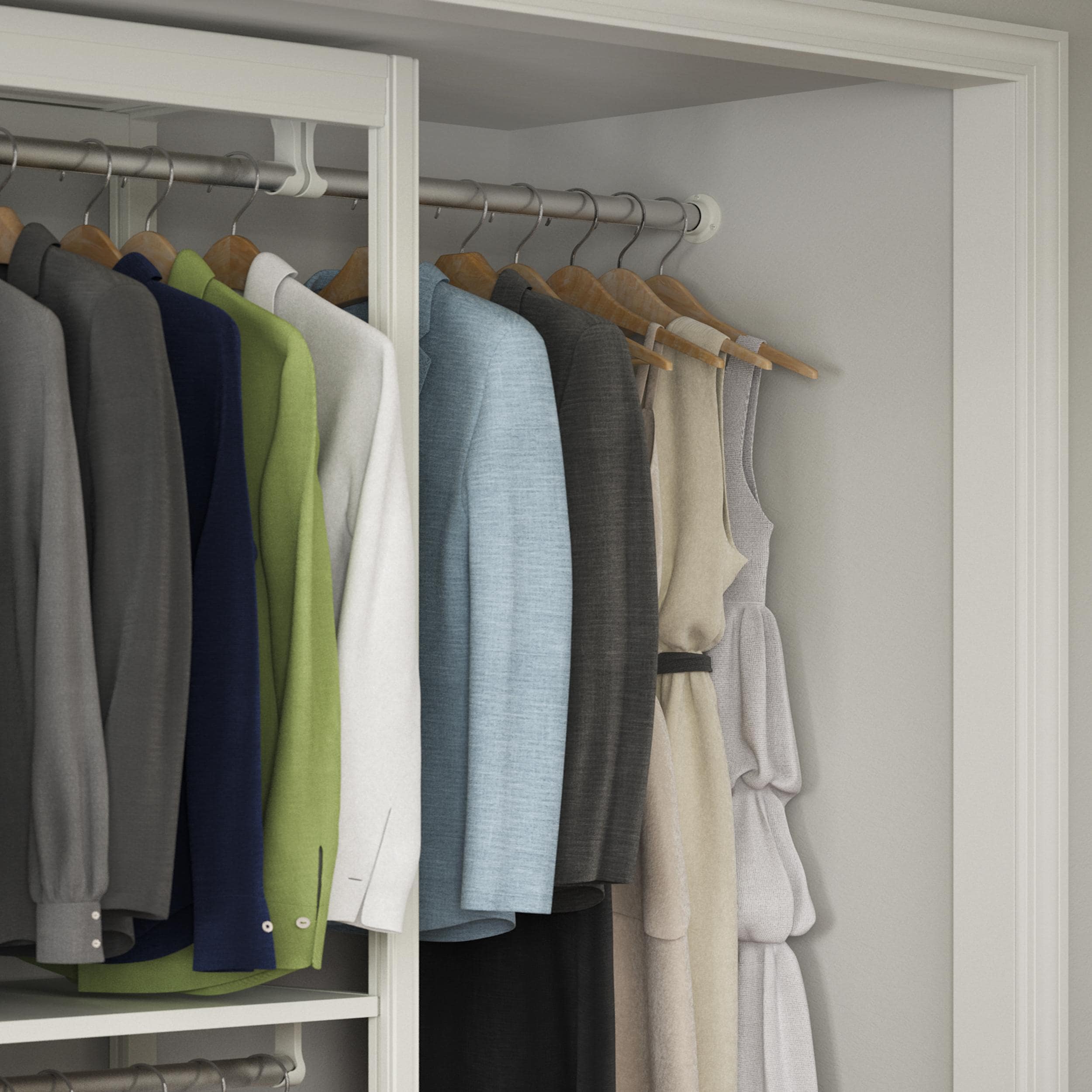 Closets by Liberty HS0100W-RW-24 Closet-Rods - View #8