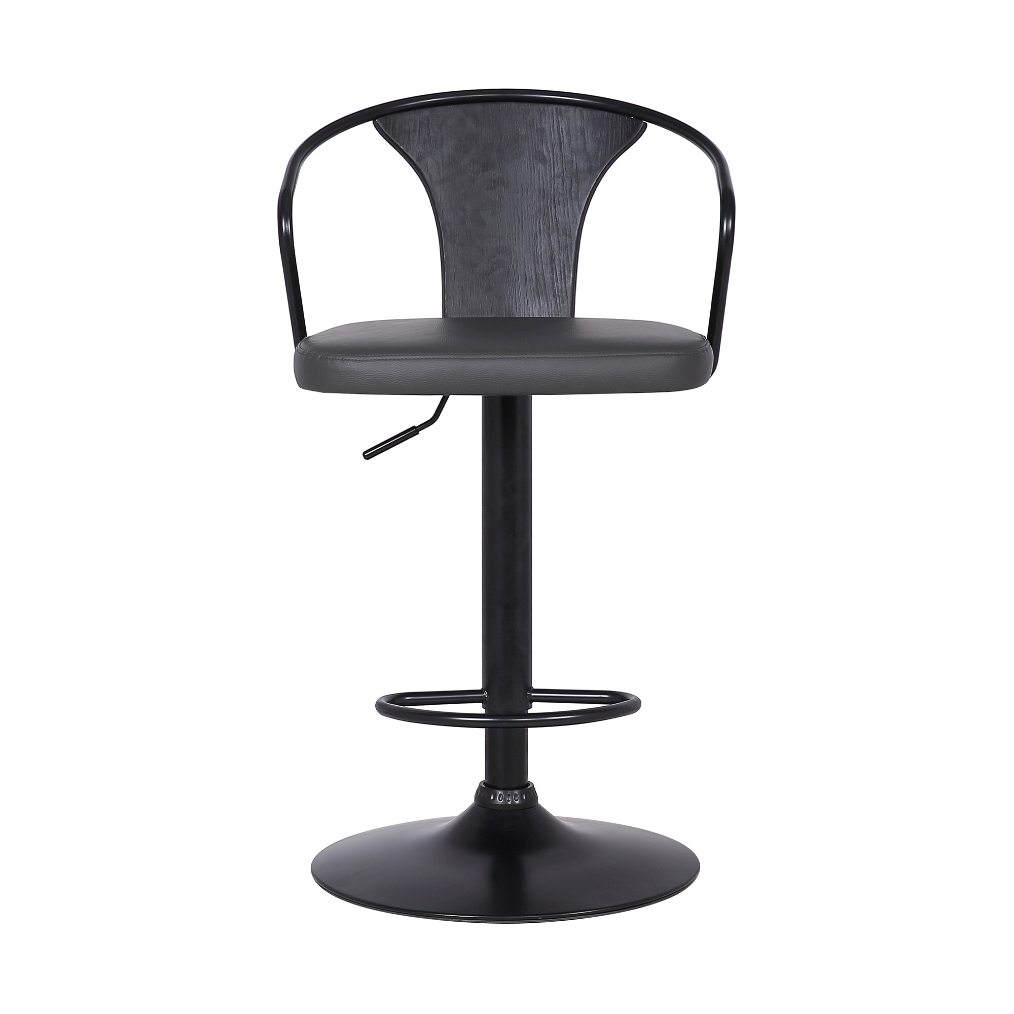 Armen Living LCEASWBABLGR stools - View #7