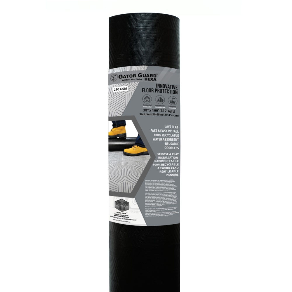  GG-TITANIUM Gator Guard Titanium Floor Protection Polypropylene 3.16 x 100-ft Drop Cloth