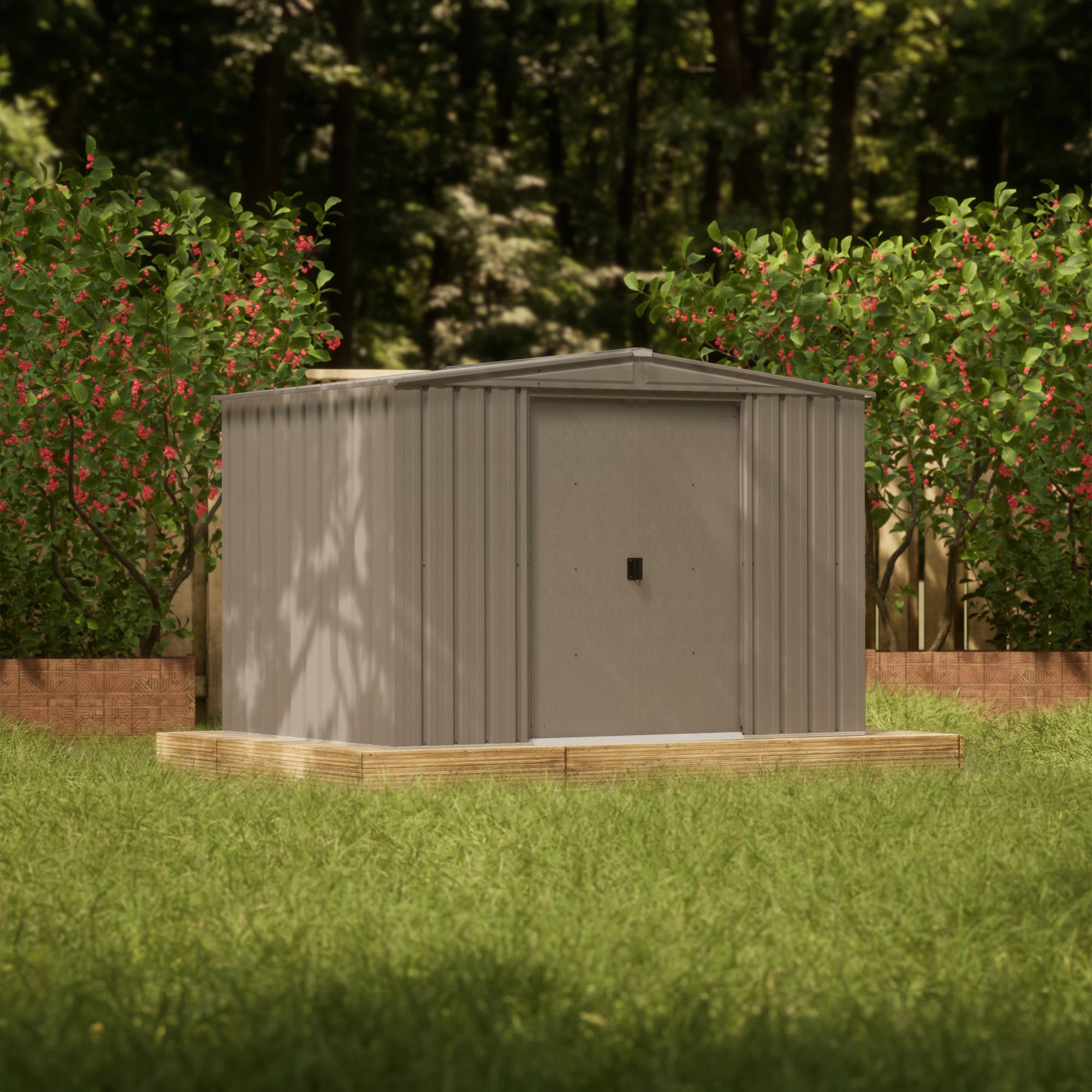 Arrow ASG86OT 8-ft x 6-ft Galvanized steel Storage Shed