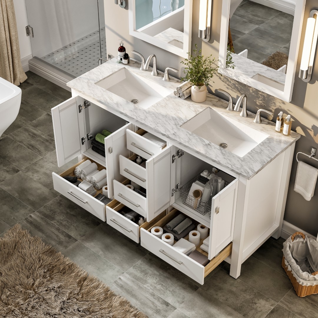 Eviva EVVN412-60WH Bath-Vanity-Combo - View #4