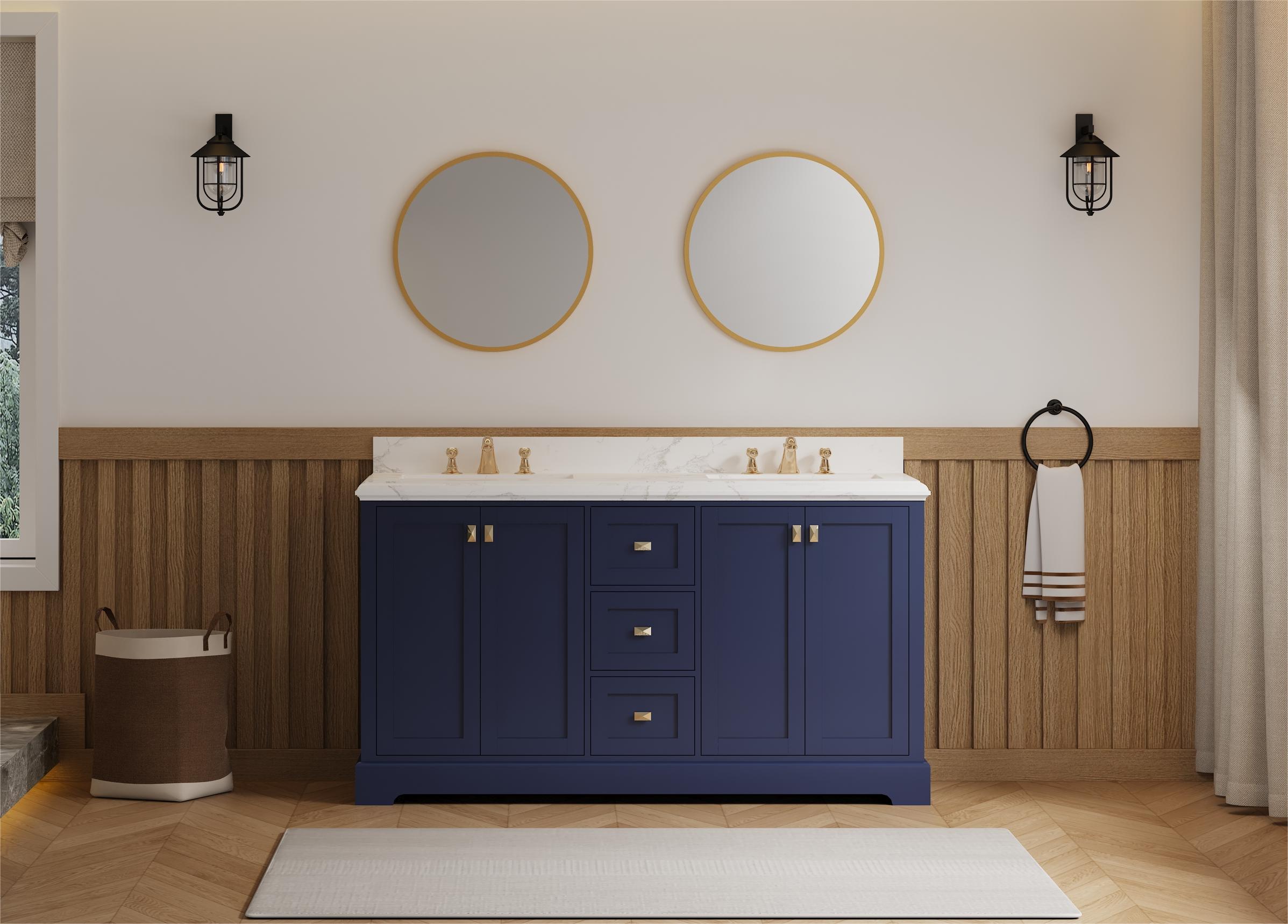 WELLFOR ABH-73BL60 Bath-Vanity-Combo - View #2