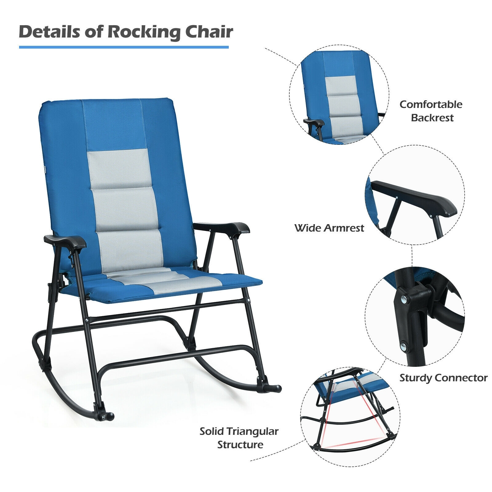 CASAINC WF-OP70481-LA Beach-Camping-Chairs - View #10
