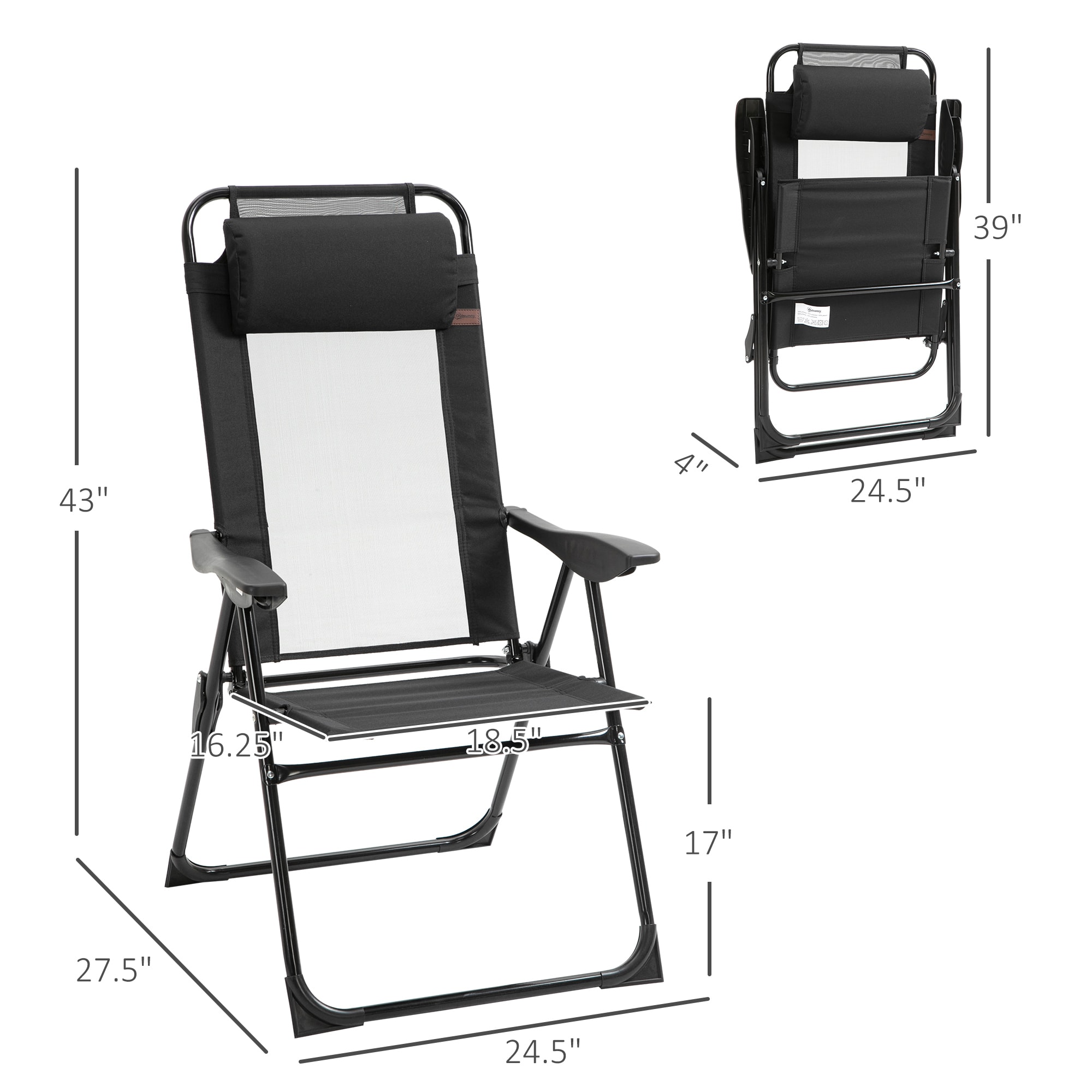 ZAKLOOP WU116464018 Beach-Camping-Chairs - View #2