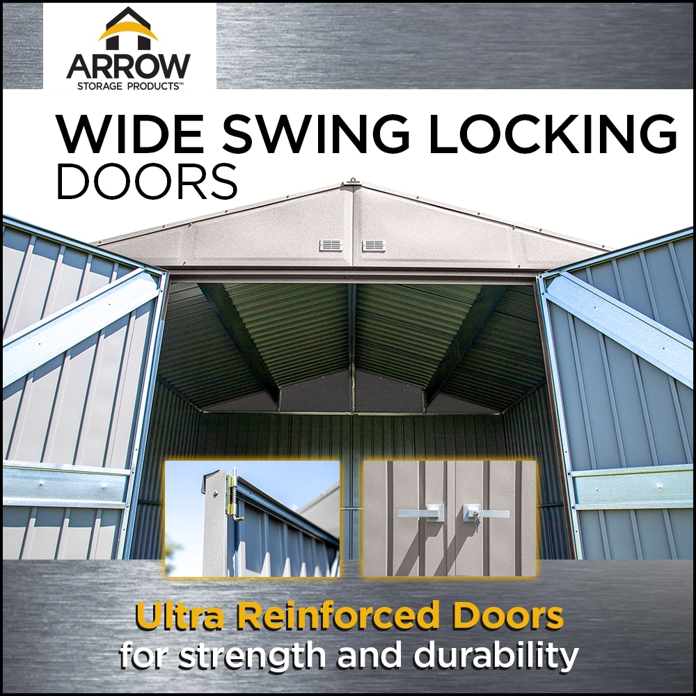 Arrow EG66AB Metal-Storage-Buildings-Sheds - View #8