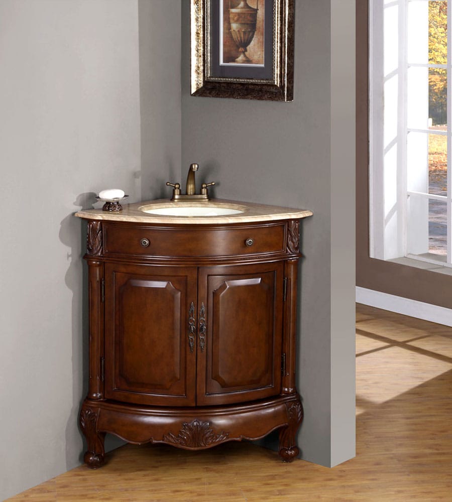 Lowes deals corner vanity