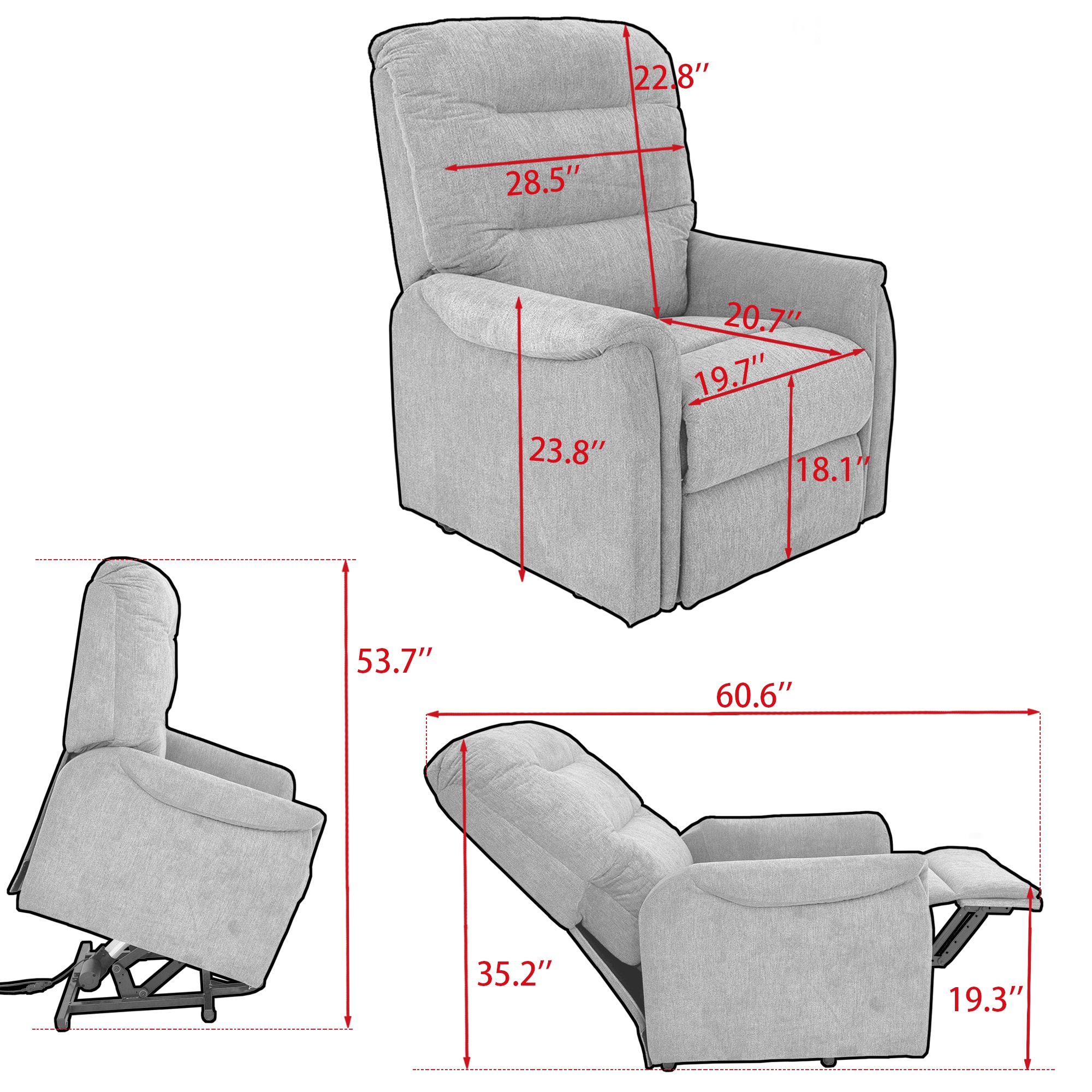 CASAINC AL-W60624833 recliners - View #7