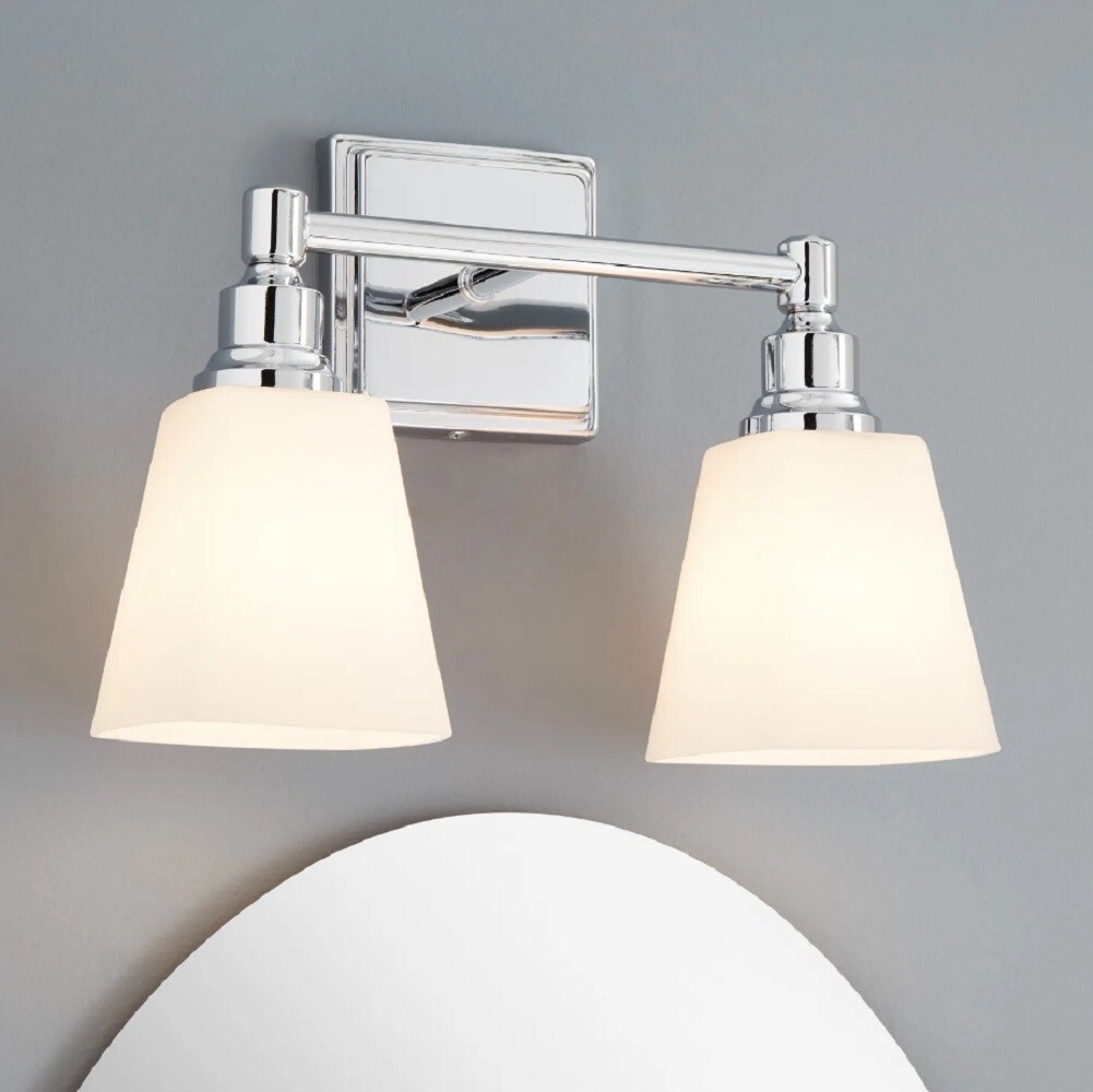 Antonia 2-Light Vanity Light - Clear Glass