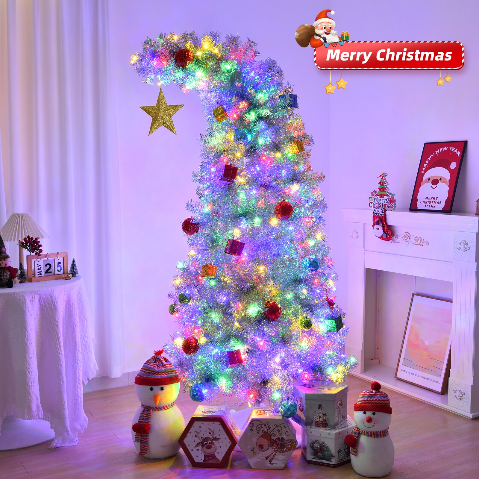 Kazeila 08807622 Artificial-Christmas-Trees - View #6