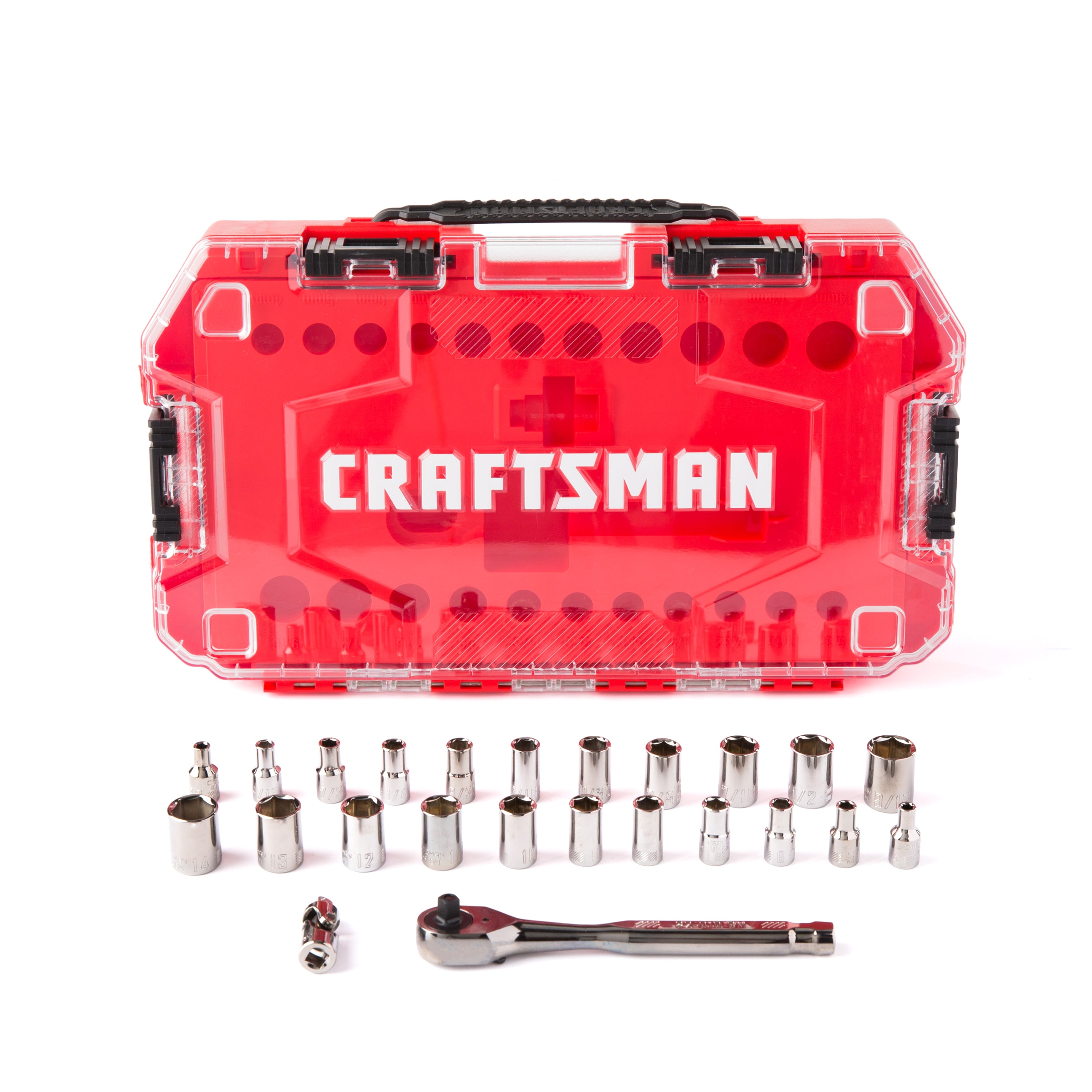 KS Tools 1/4+1/2 Socket Wrench-Set 94 Pieces, Grey