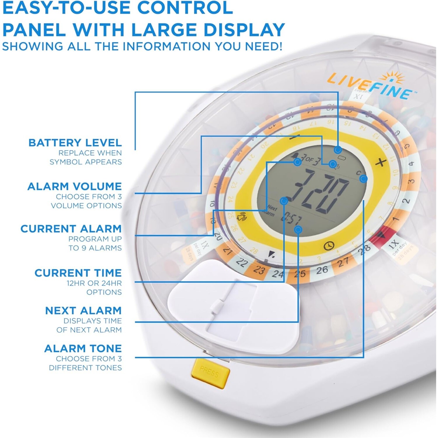 LiveFine LVFPDBLTF Personal-Care-And-Accessories - View #3