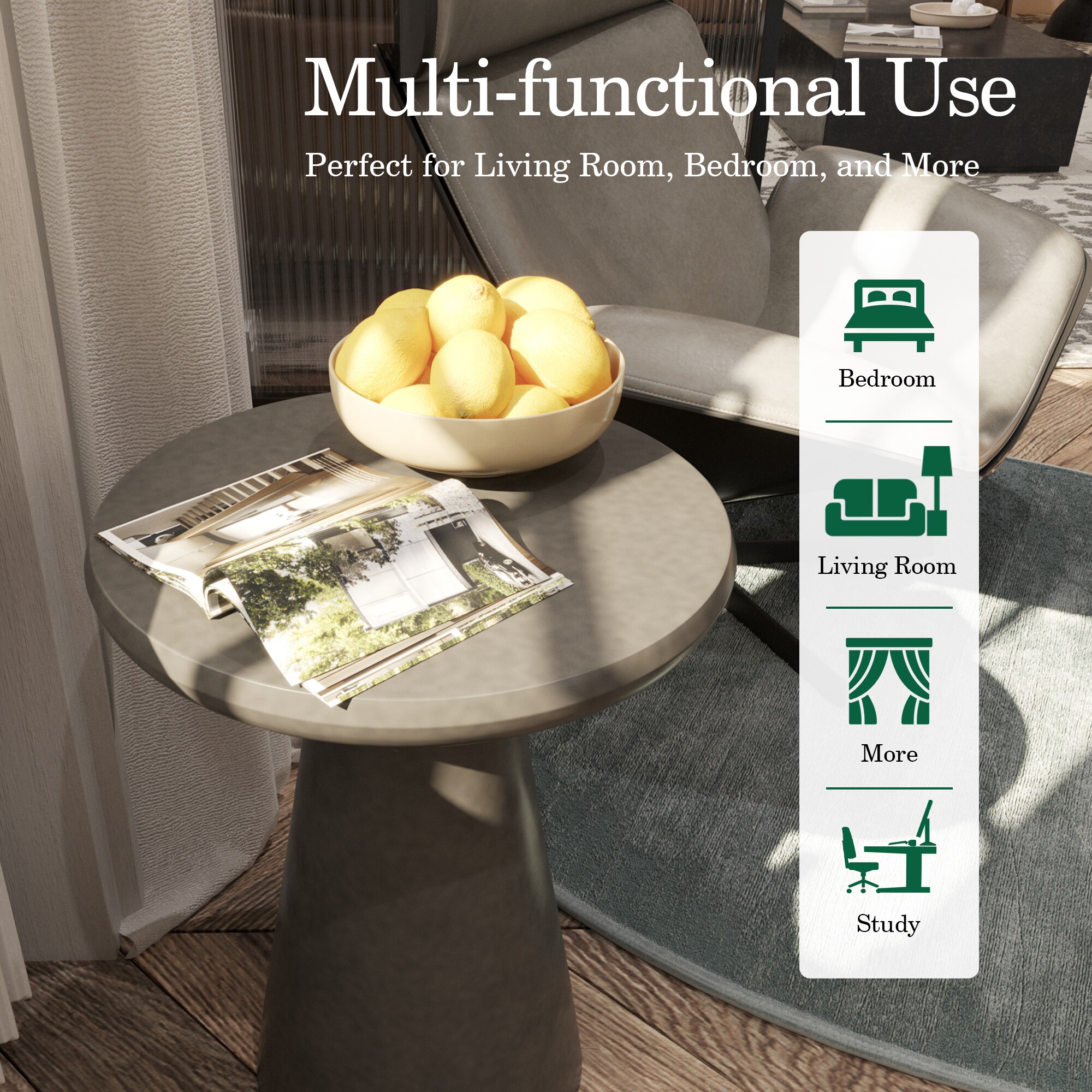 Patio Watcher LS-SN-MG-2 End-Tables - View #4
