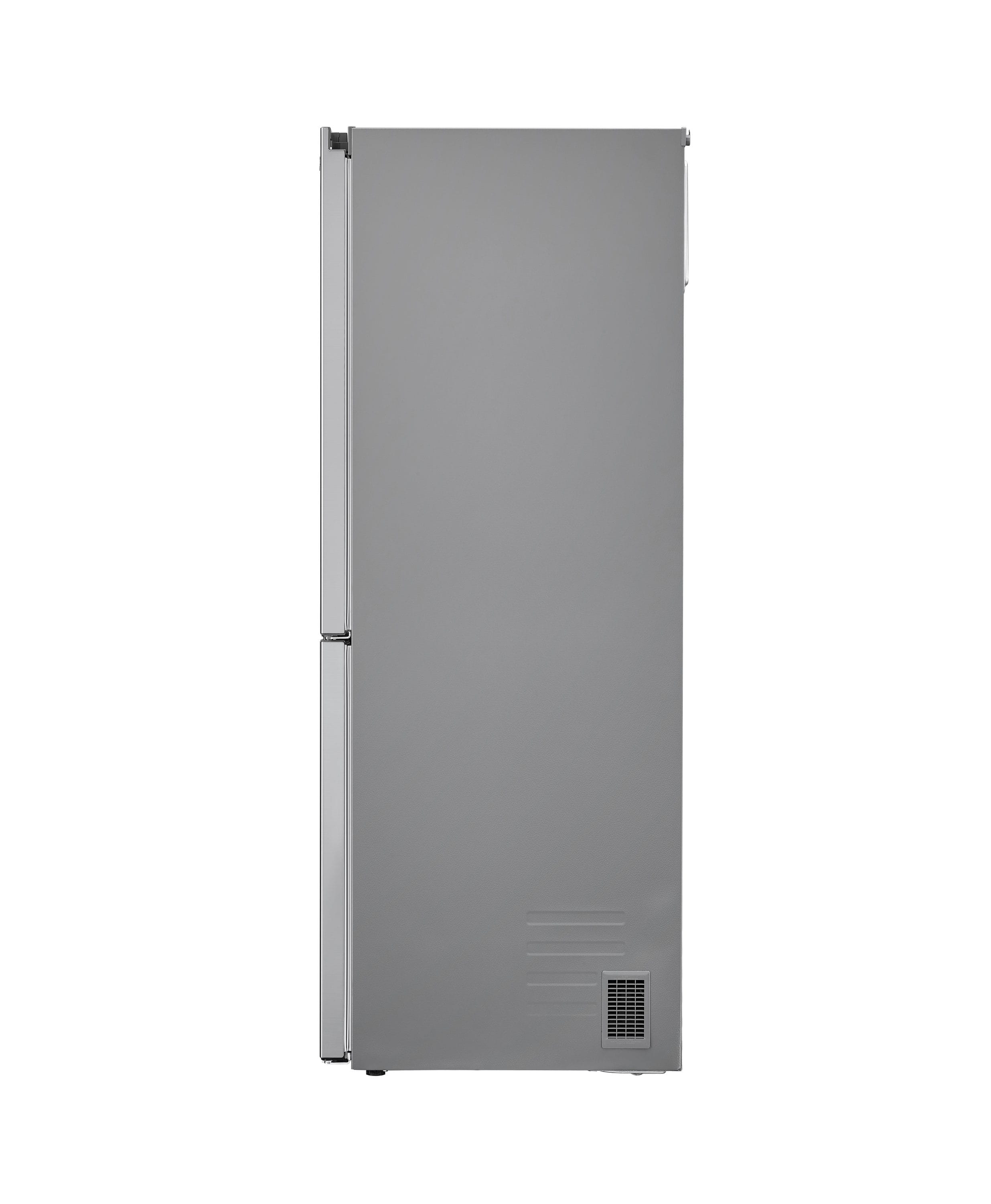 LG 10.8-cu ft Bottom-Freezer Refrigerator (Printproof Satinless Steel ...