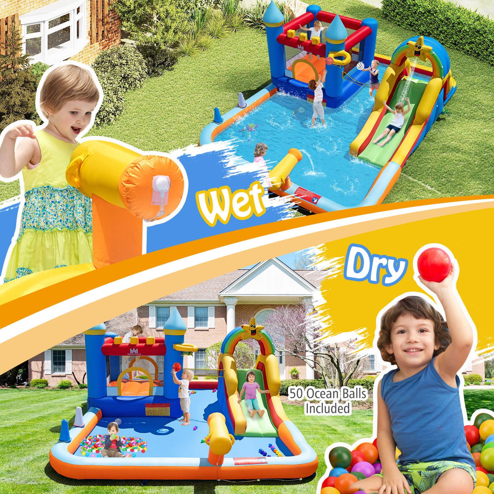 Costway CSHY006967 Bounce-Houses - View #5