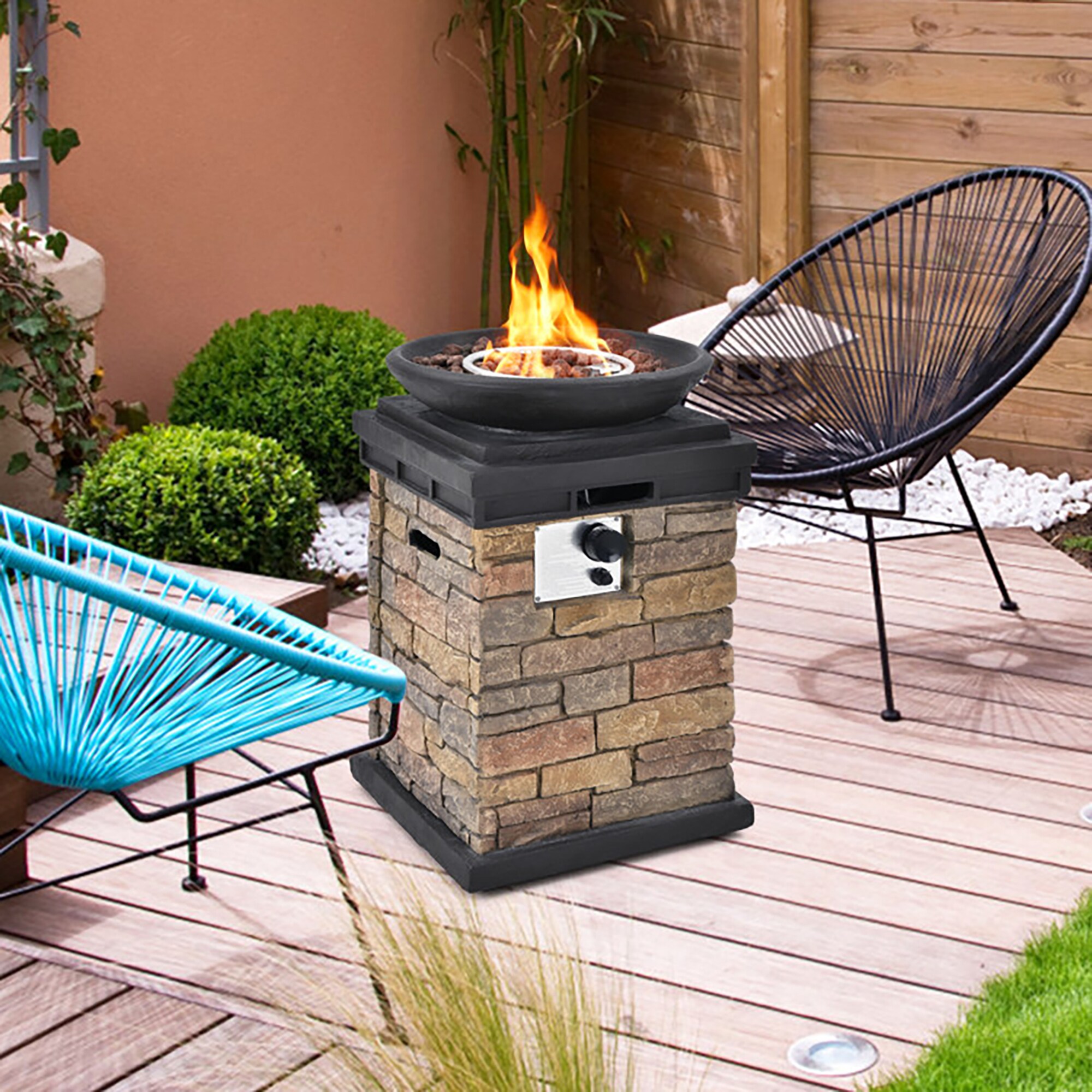CASAINC WFEHFP-06-B Outdoor-Gas-Firepits - View #7