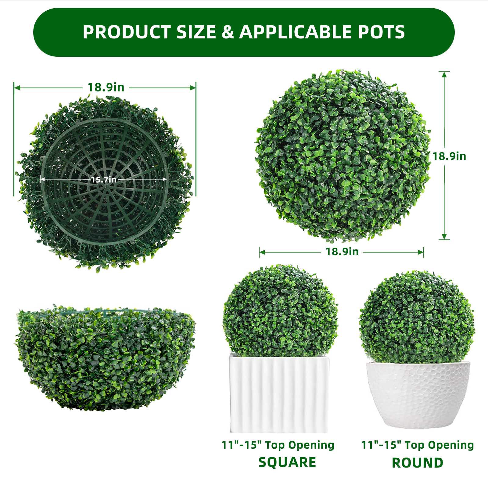 Qeetex JXNAG-PHO-15UIV0BP Artificial-Plants-Trees - View #3