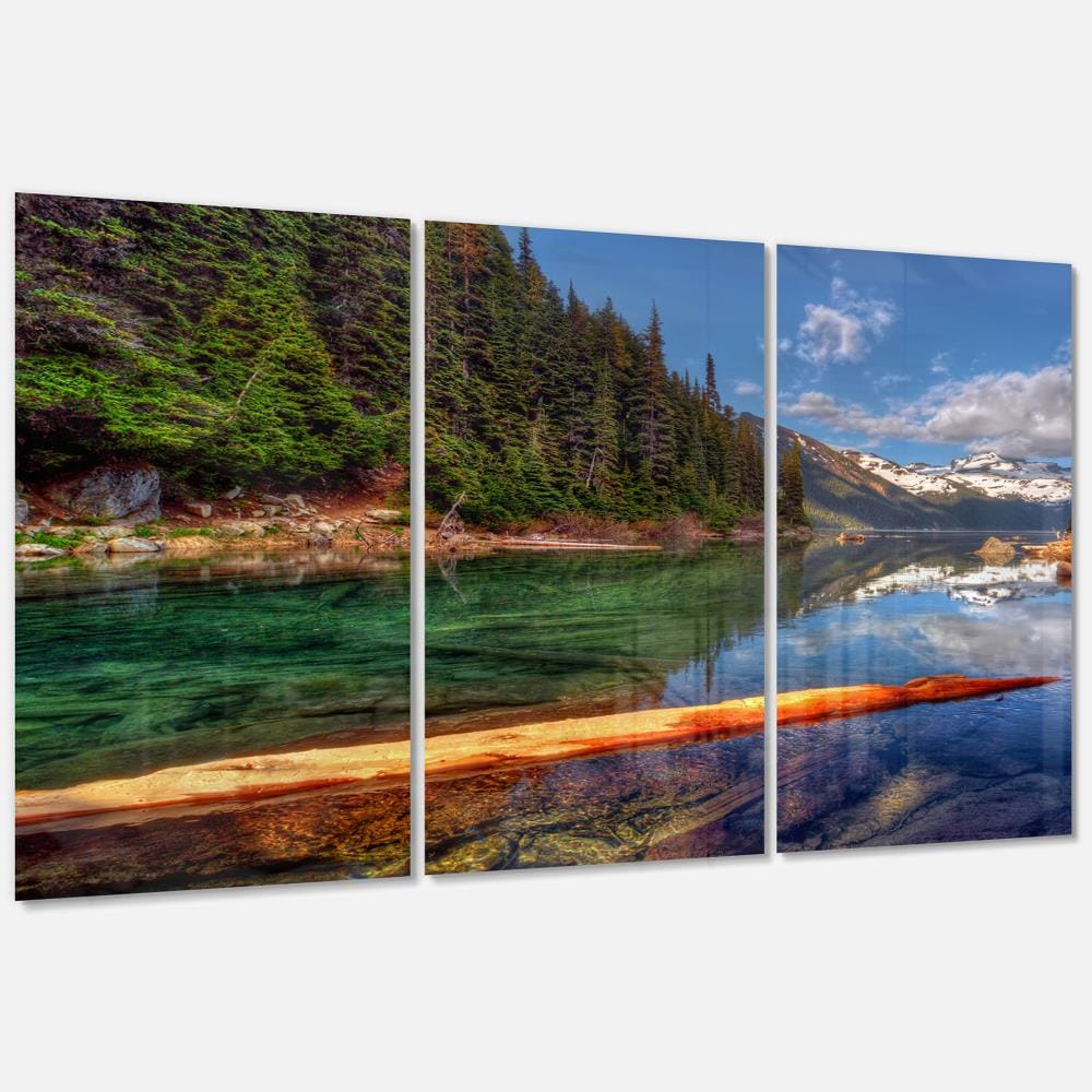 Designart 28-in H x 36-in W Landscape Metal Print at Lowes.com