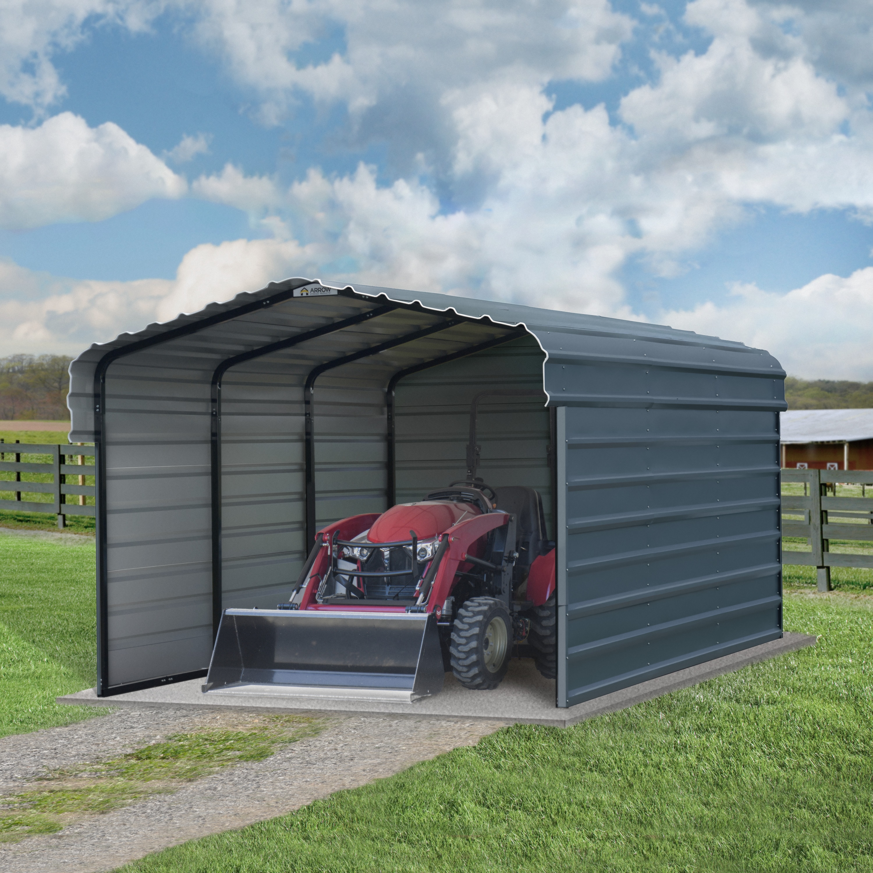 Arrow CPHC102009ECL3 Carport-Covers - View #9