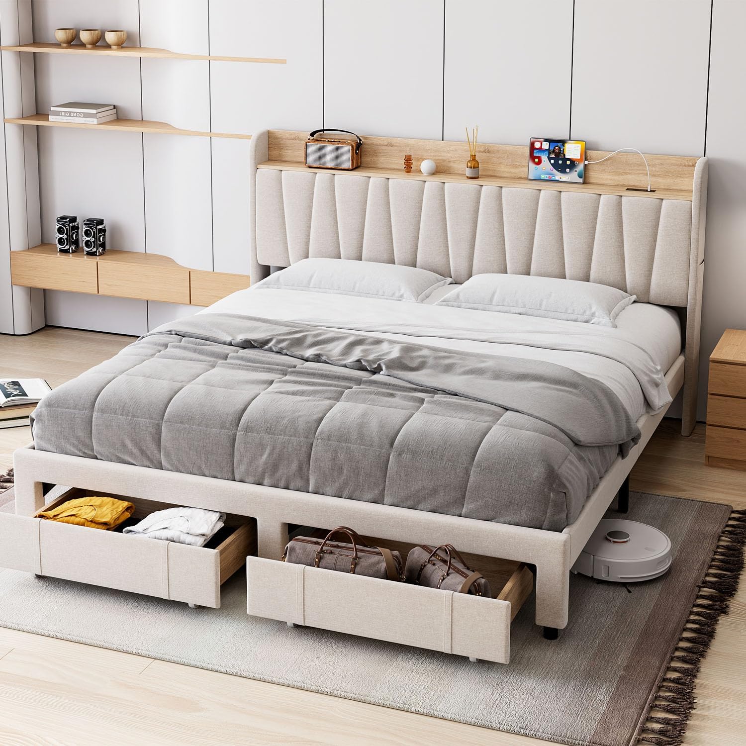 Qeetex LHF-BED-PHO-158DEWBU beds - View #7