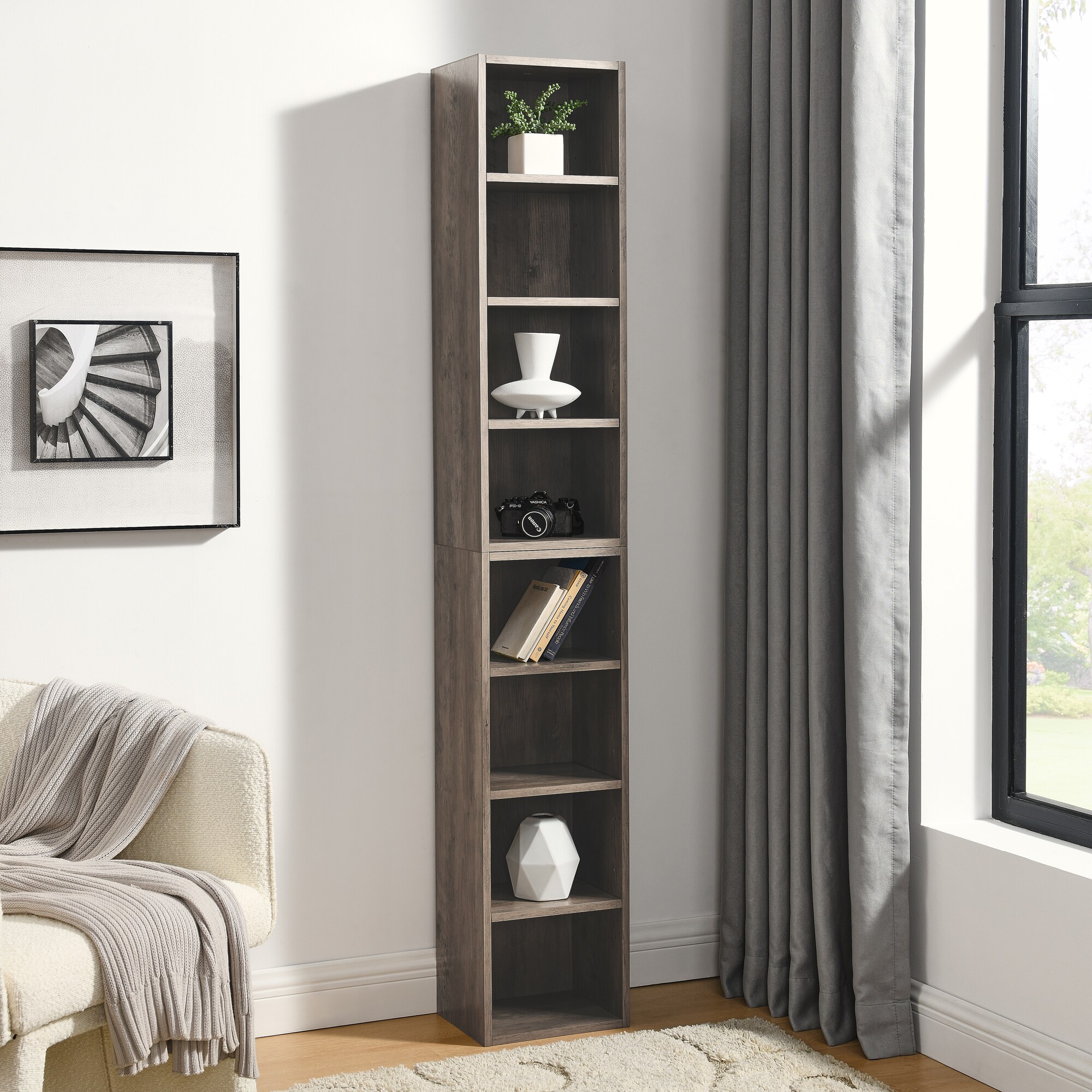 SINOFURN SYD260003WD bookcases - View #2