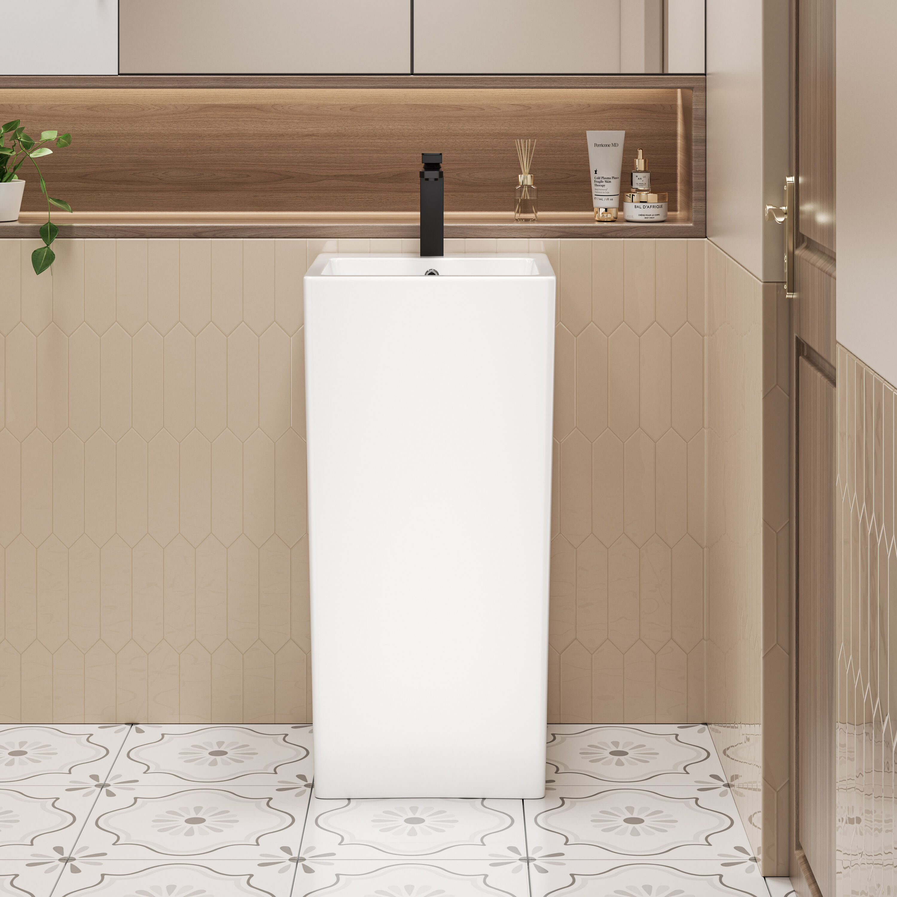 Eridanus ERI-PB-402-A Complete-Pedestal-Lavatories - View #6