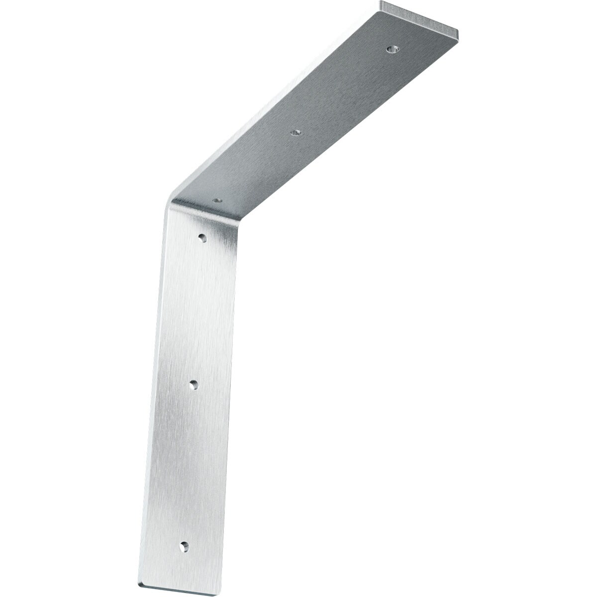 Ekena Millwork BKTM02X10X10HACRS Hamilton 10-in x 2-in x 10-in Plain steel Steel Countertop support bracket