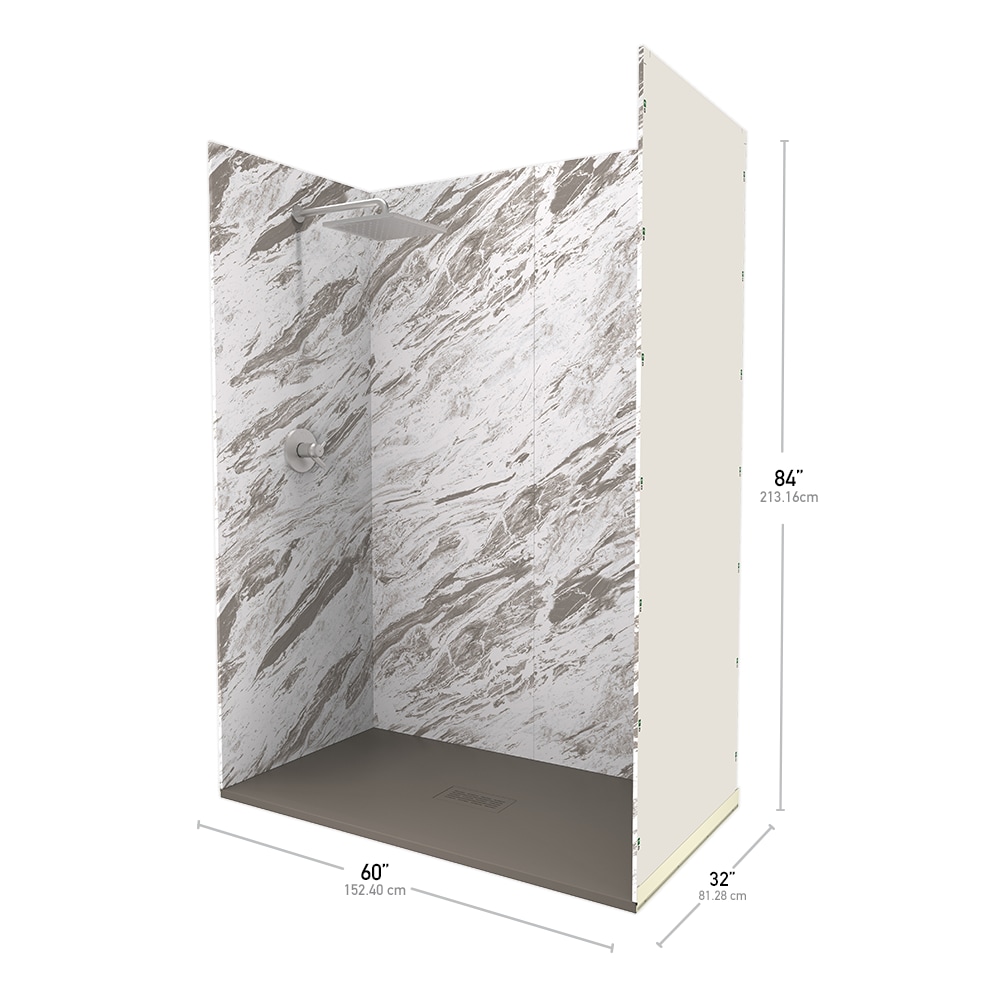 UpHome K1CP1S3260QGMOMO Alcove-Shower-Kit - View #2