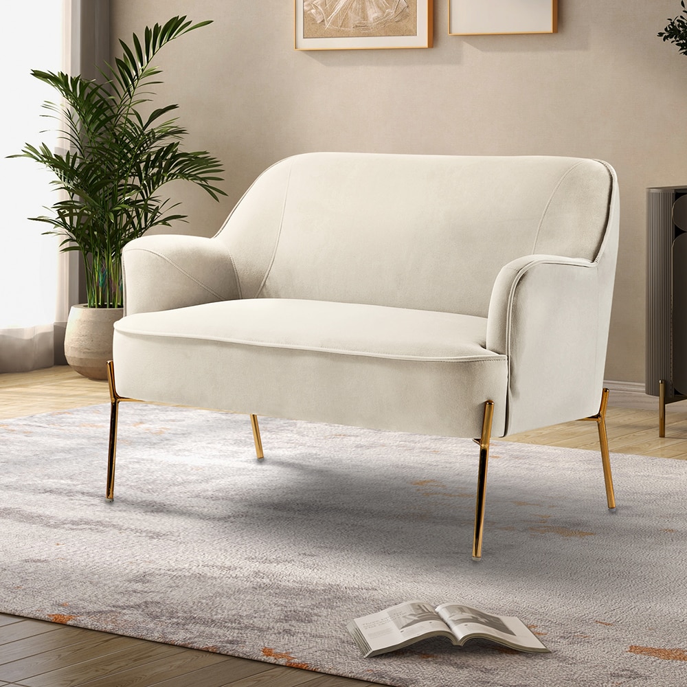 14 Karat Home SFDT0127-TAN Sofas-Loveseats - View #2