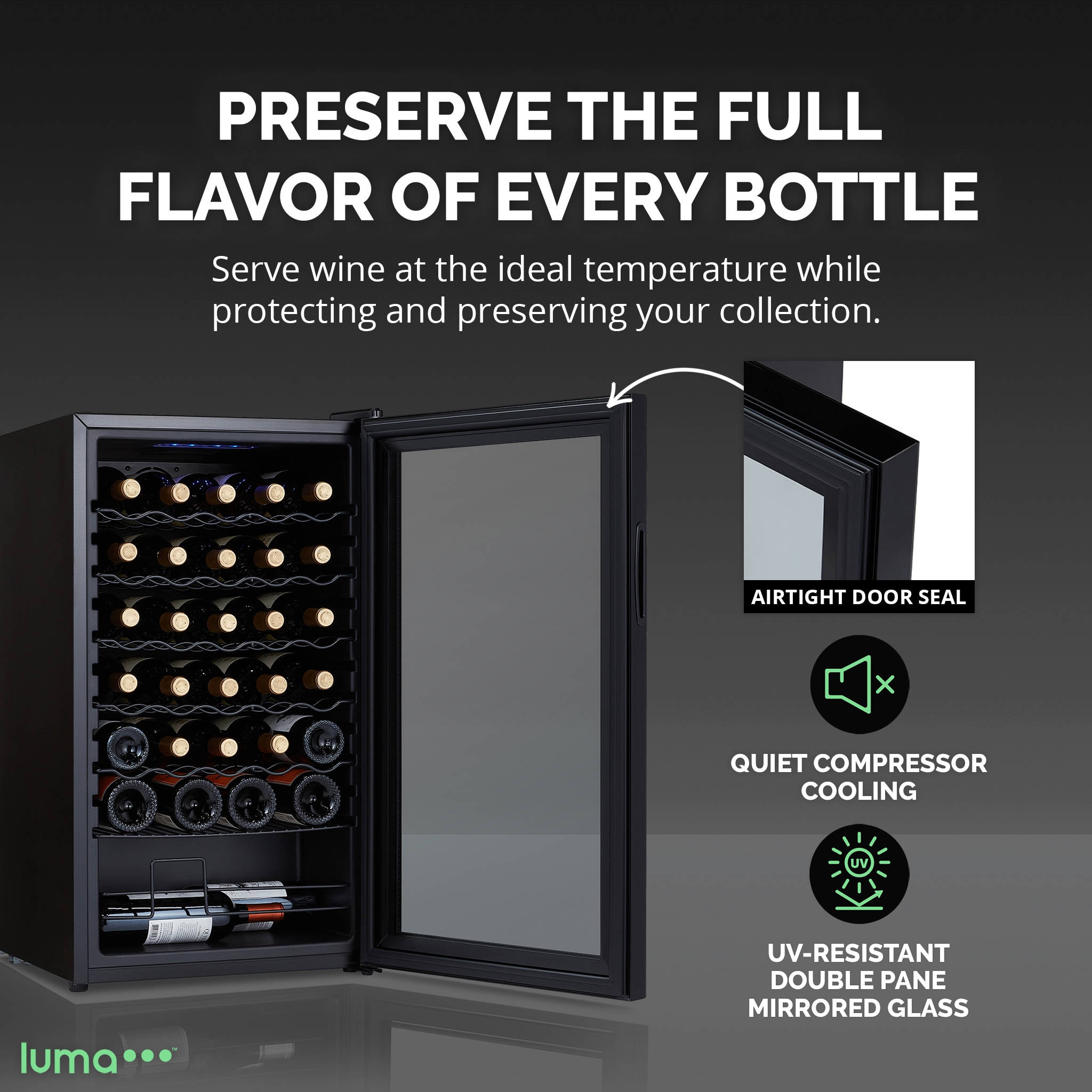 Luma Comfort LWC034BK00 Wine-Chillers - View #3