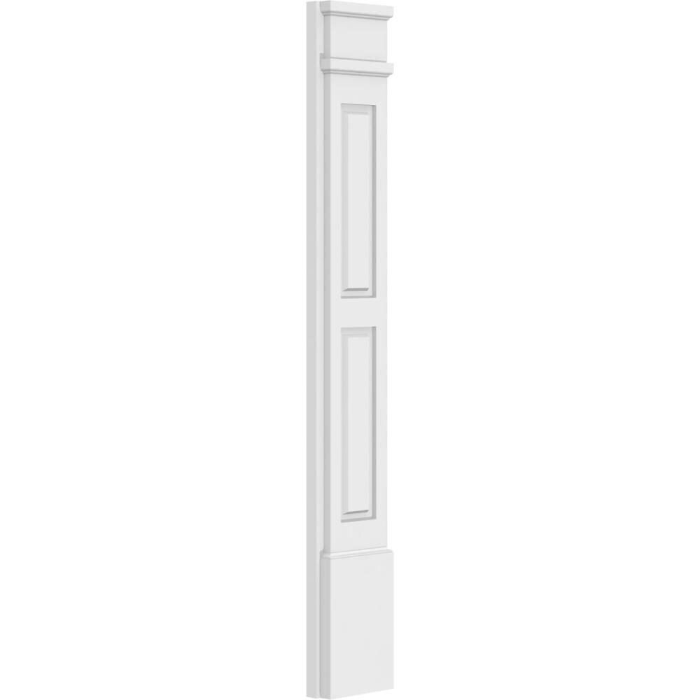 Ekena Millwork PILP07X048DRP02-2 Entry-Door-Casing-Accents - View #4