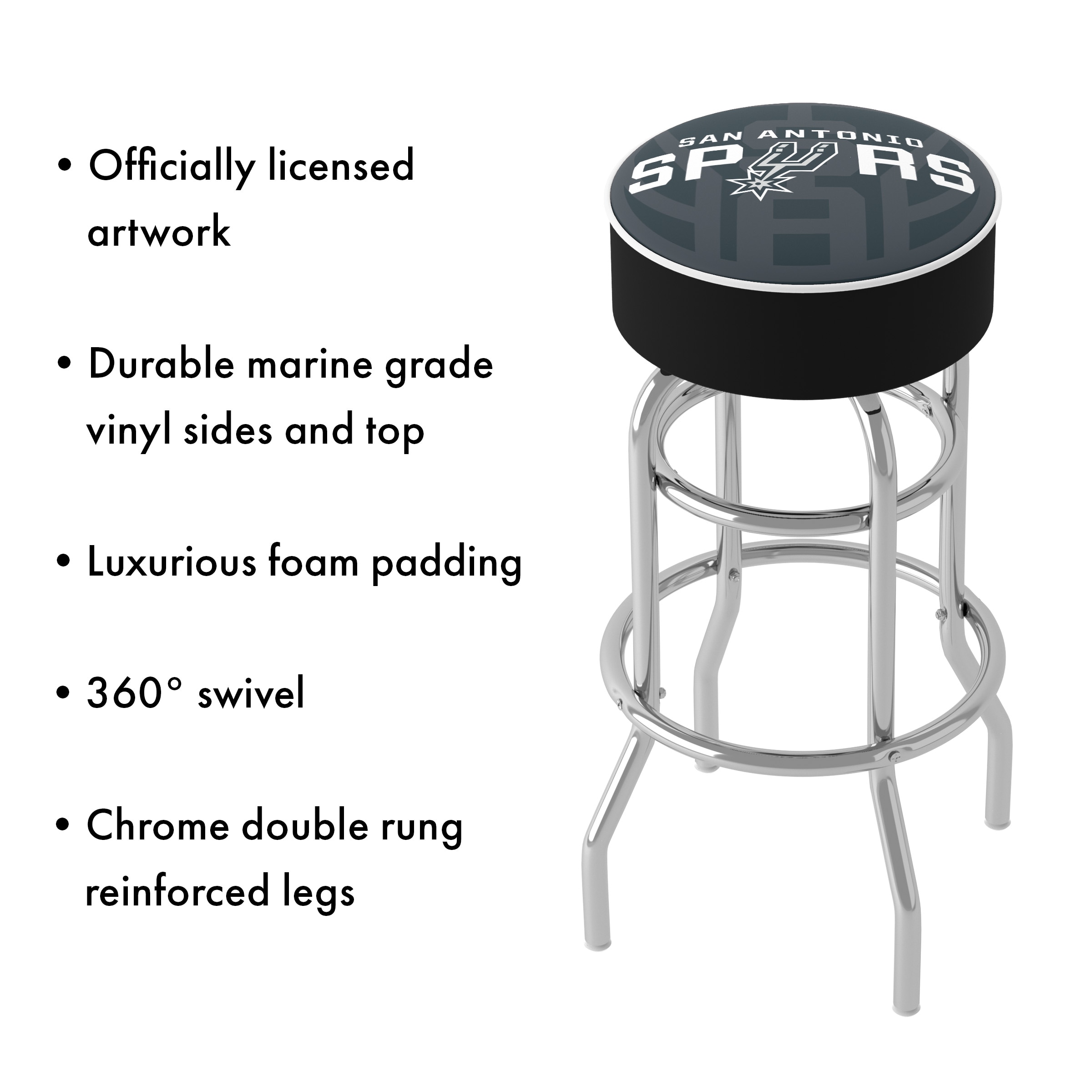 Trademark Gameroom NBA1000-SS2-TWN stools - View #3