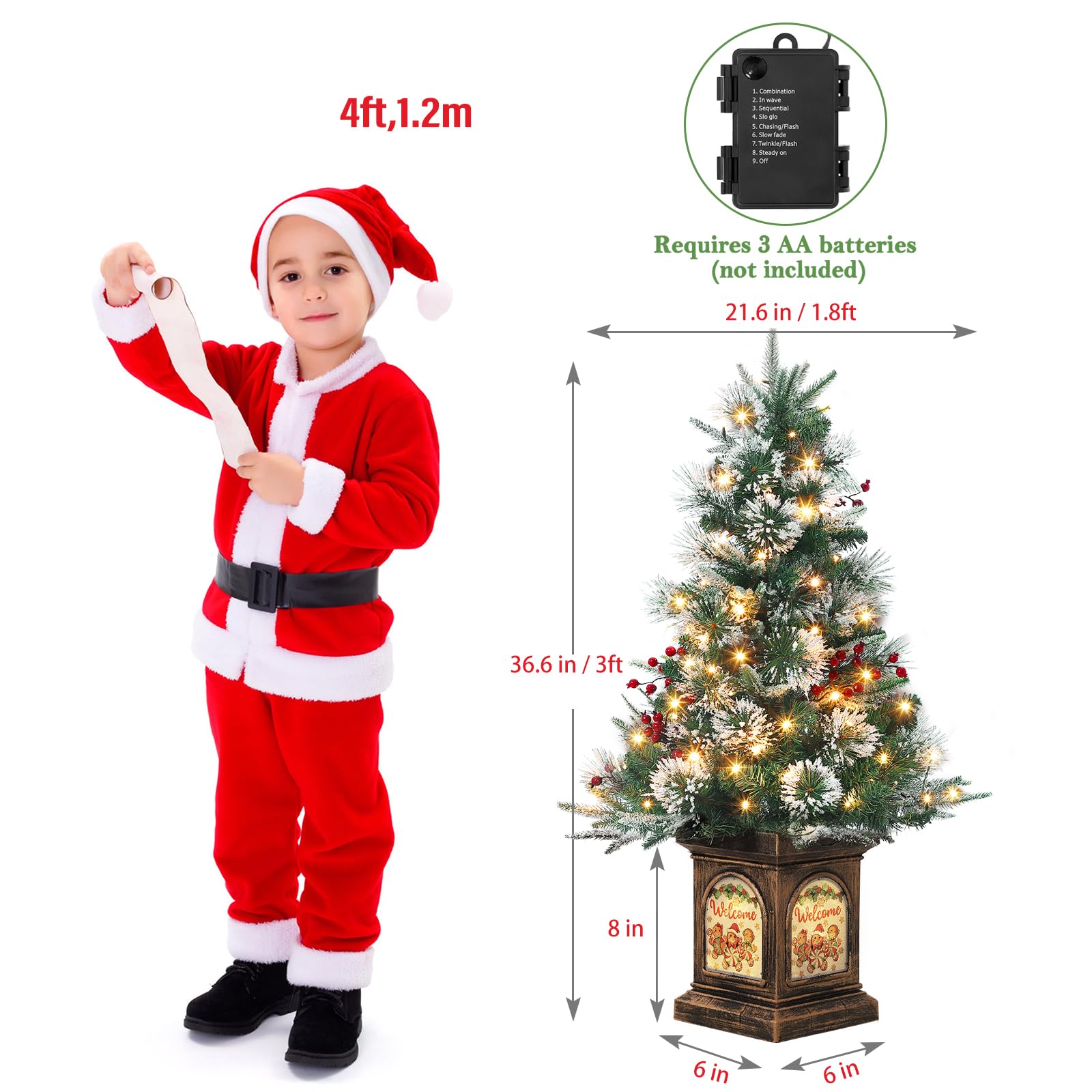 DEXSO CTQ60ZBJCG30FF3 Artificial-Christmas-Trees - View #3