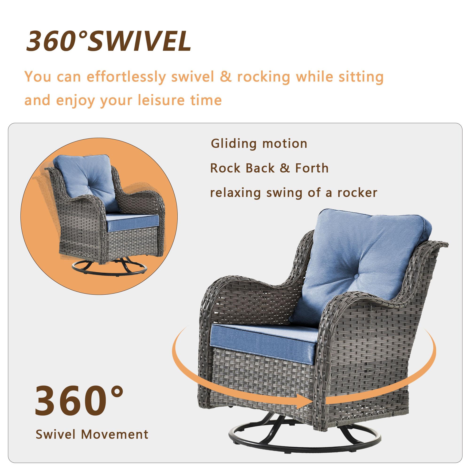 DWIOM YZX20-112233 Patio-Conversation-Sets - View #7