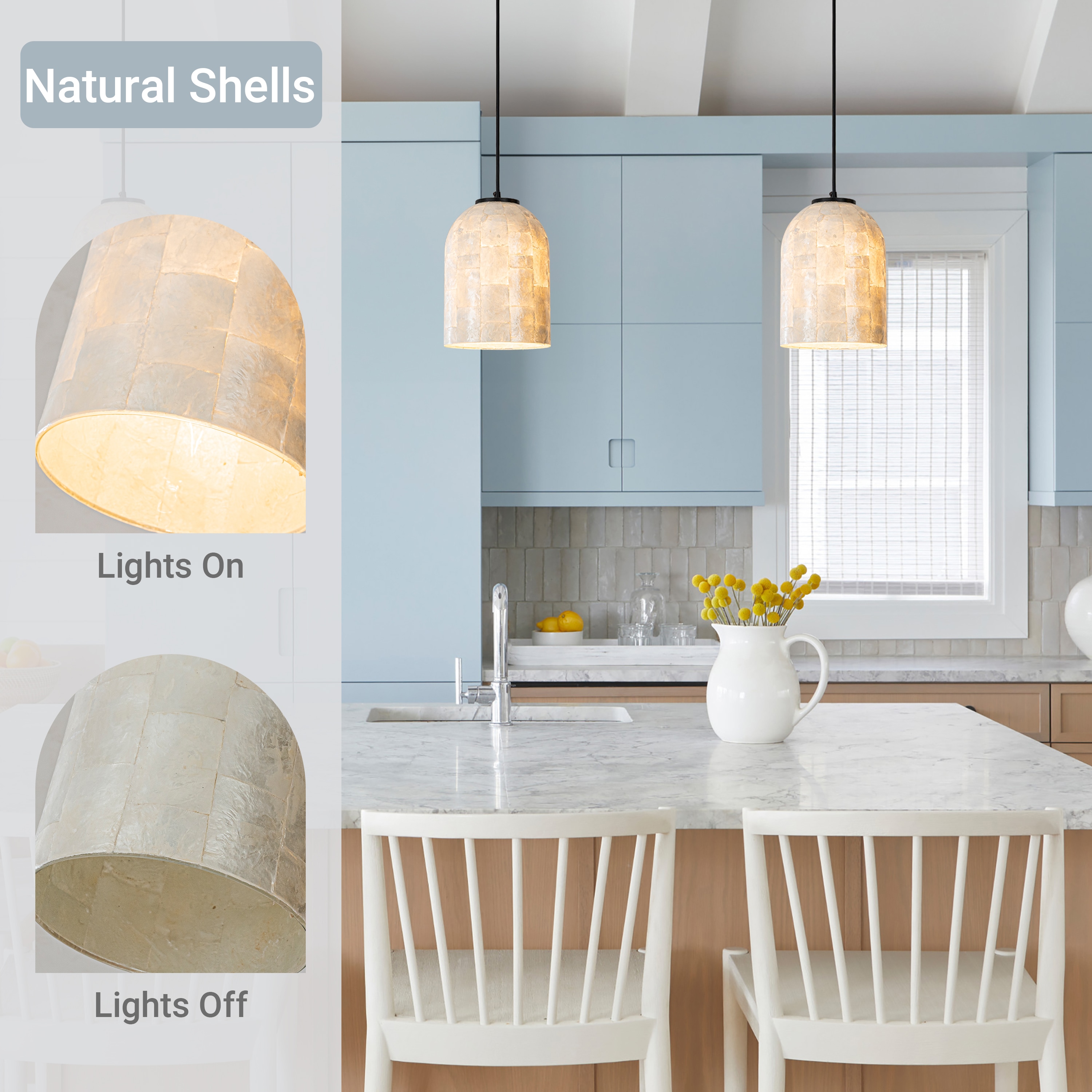 AloaDecor Lighting L7190D20MB01A Pendant-Lights - View #4