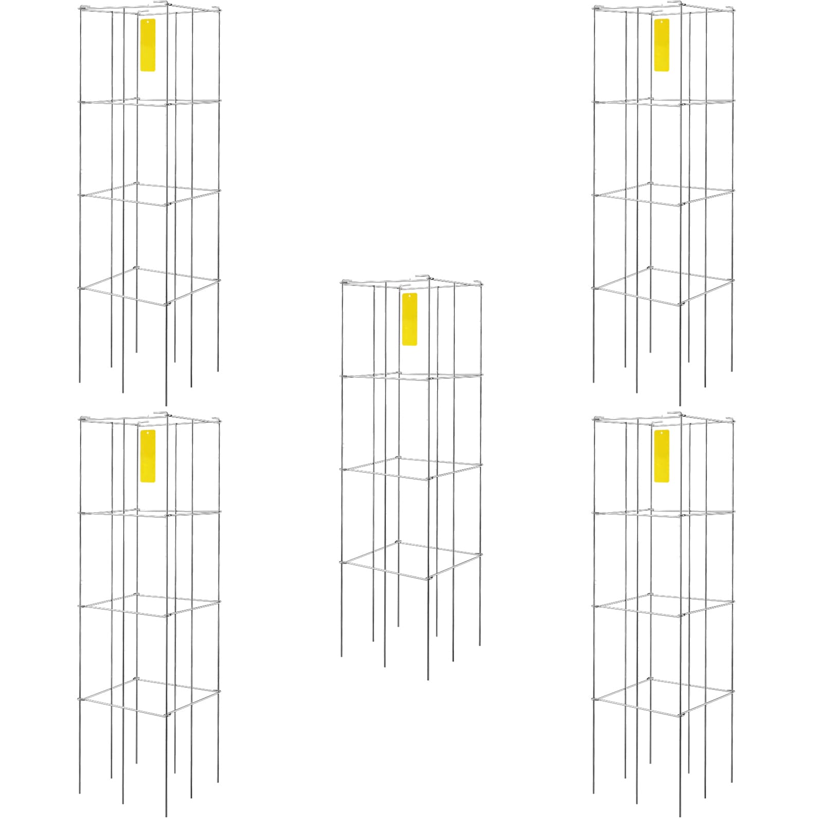 SVOPES SVOPESFXKZDFQ03937V0 11.8-Inches Plastic-coated steel Square Tomato Cage