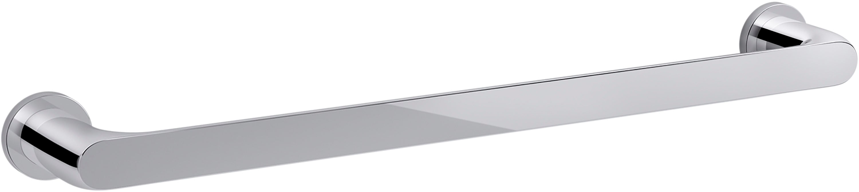 KOHLER K-97494-CP Avid 18-in Polished Chrome Wall mount Single Towel Bar