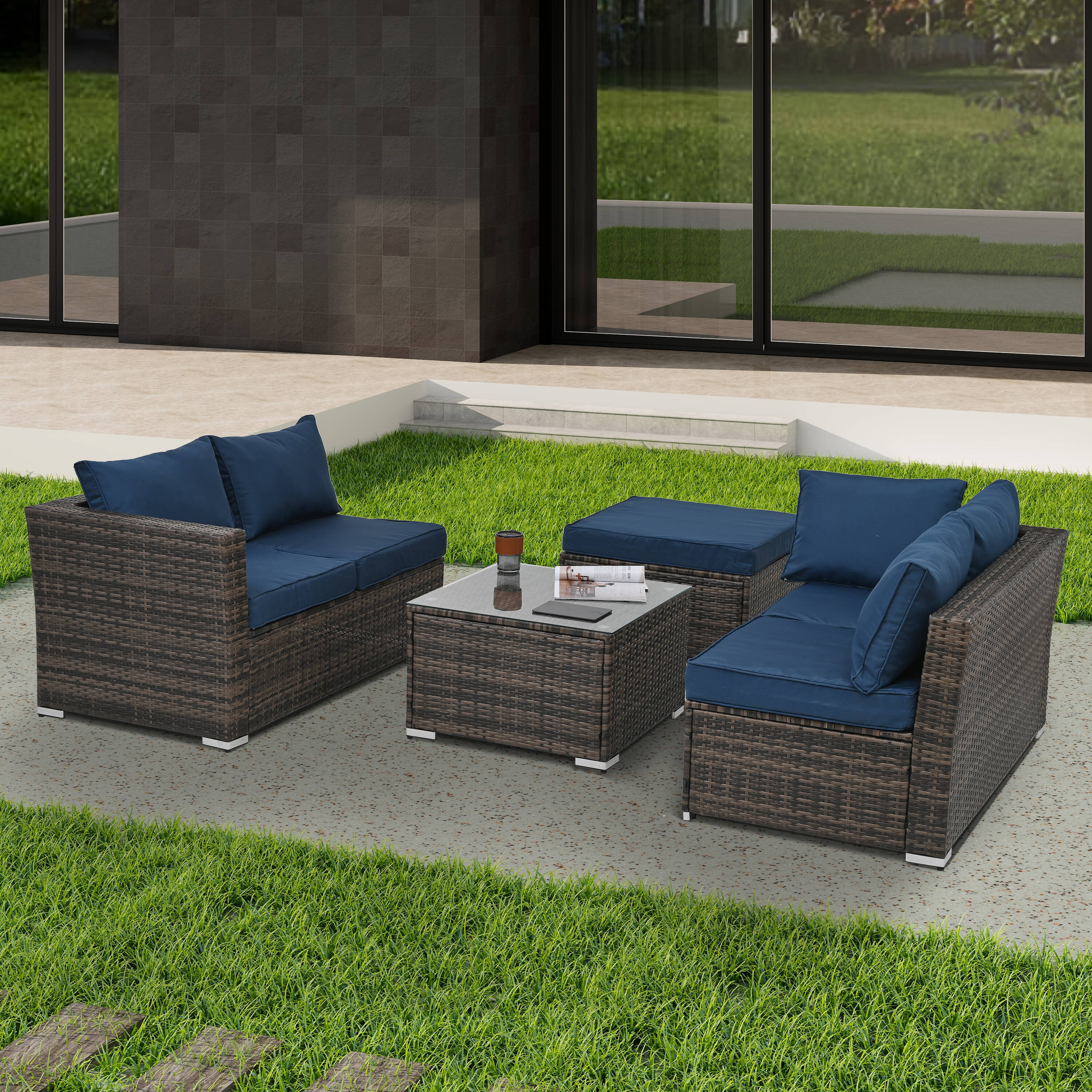 AAZJ JDU-275AAA Patio-Conversation-Sets - View #2