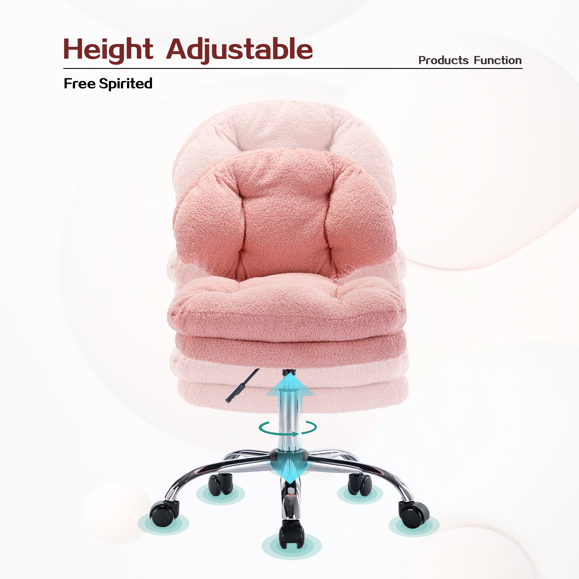 Clihome WF-HFSN-109P Office-Chairs - View #4