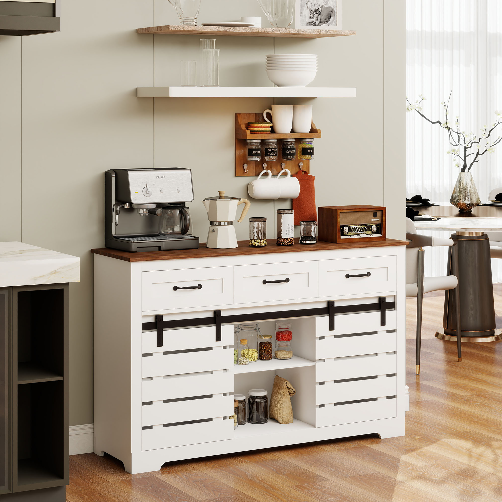 Bybafun YB9300053 Dining-Kitchen-Storarge - View #3