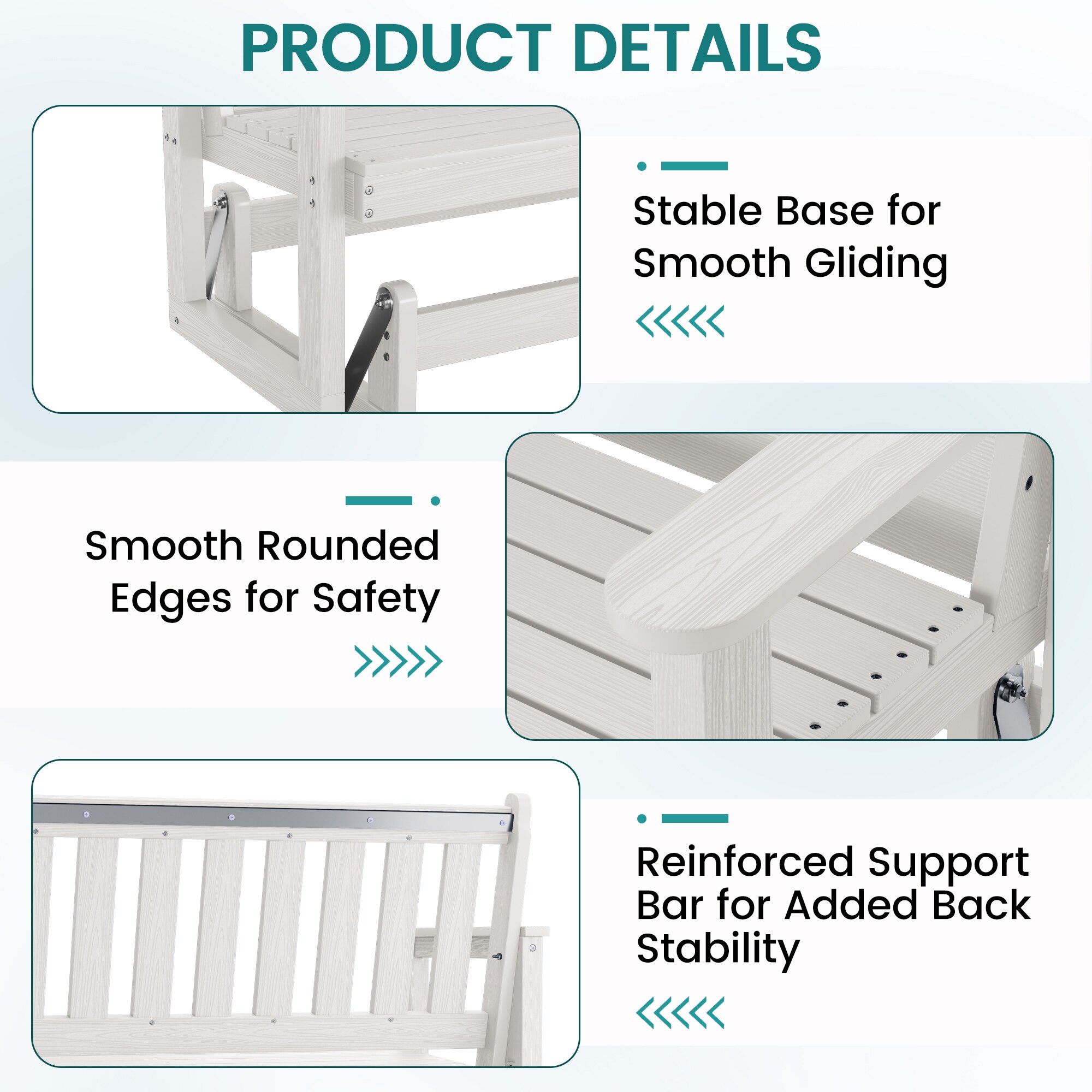 Serwall LS-YBY-WH benches - View #6