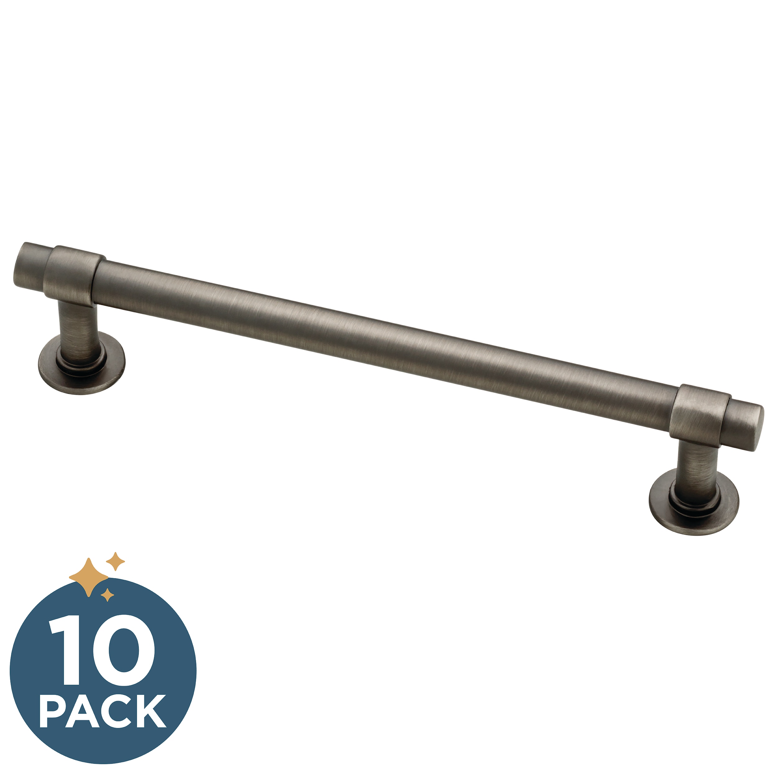 Franklin Brass P29618K-904-B Francisco 5-in , 128mm Center to Center Gunmetal Cylindrical Bar 10 -Pack