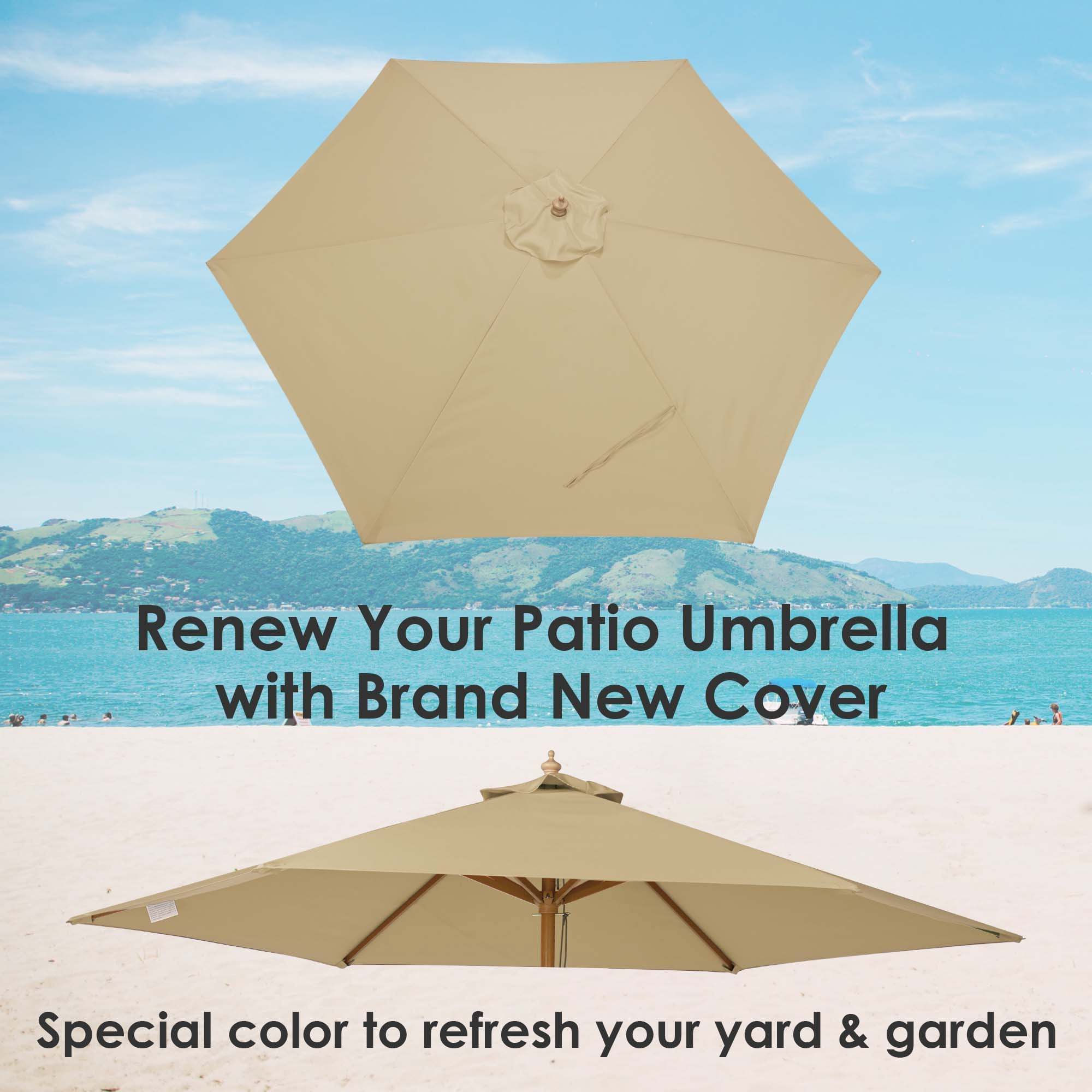 Yescom 07UMC002-9FT6R-10-LO Umbrellas-3 - View #2