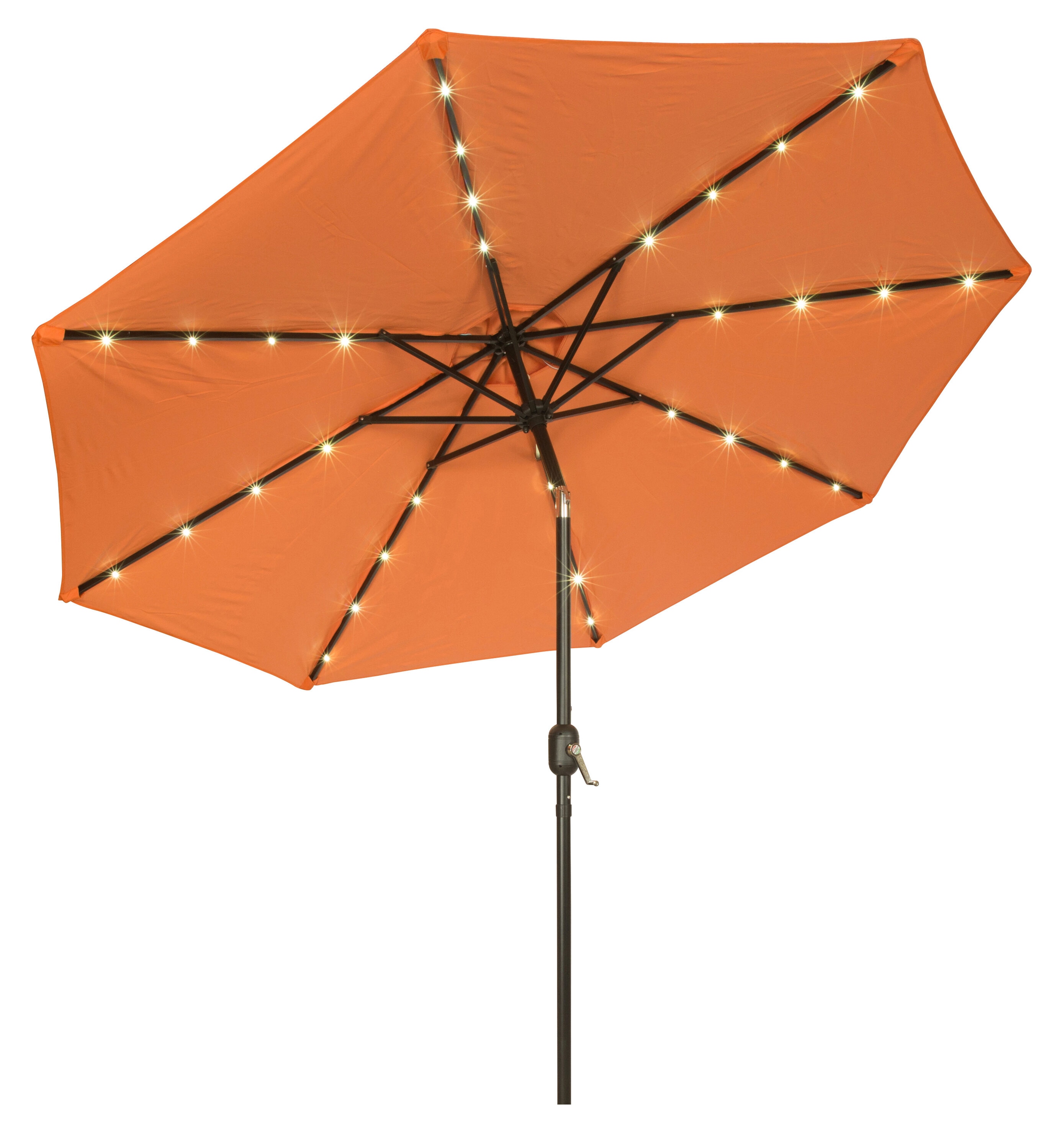 Trademark Innovations PATUMB-LED-OR Umbrellas-2 - View #2