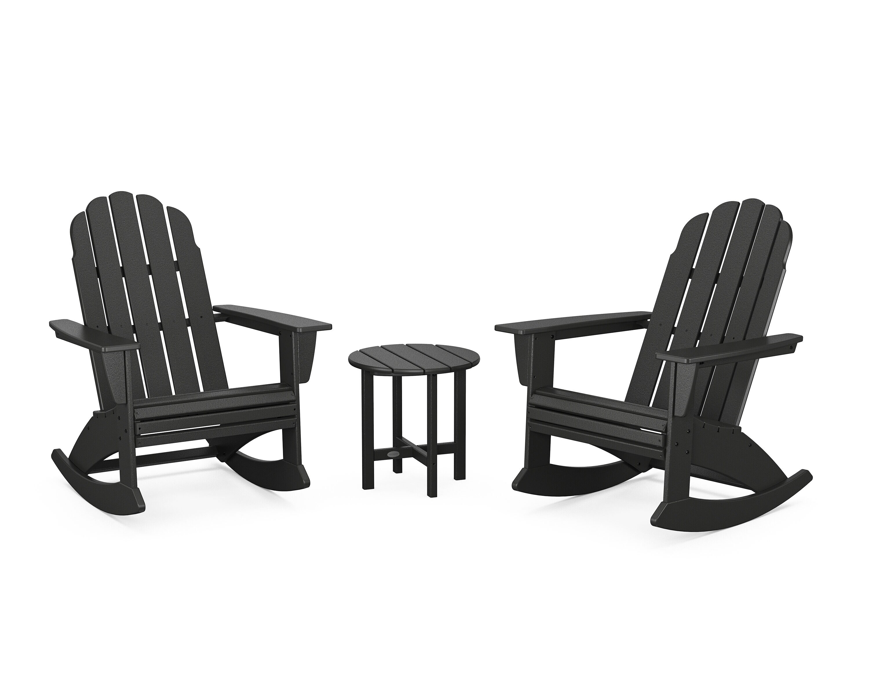 POLYWOOD 3-Piece Patio Conversation Set in the Patio Conversation Sets ...