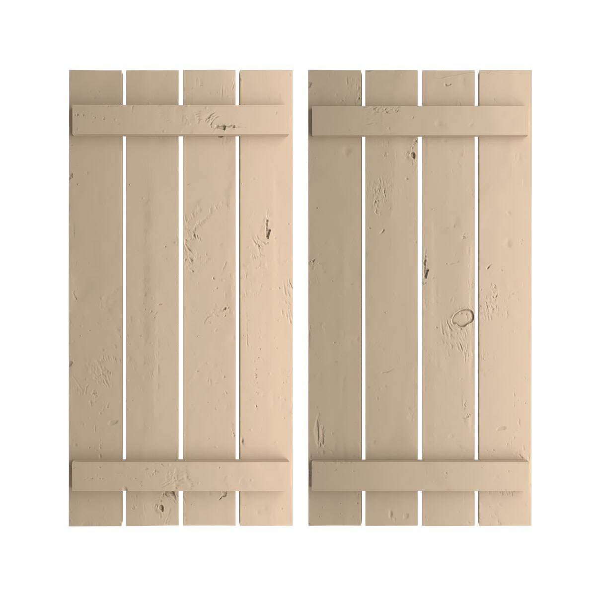 Ekena Millwork SHUBSS23X24KPPR Exterior-Shutters - View #2